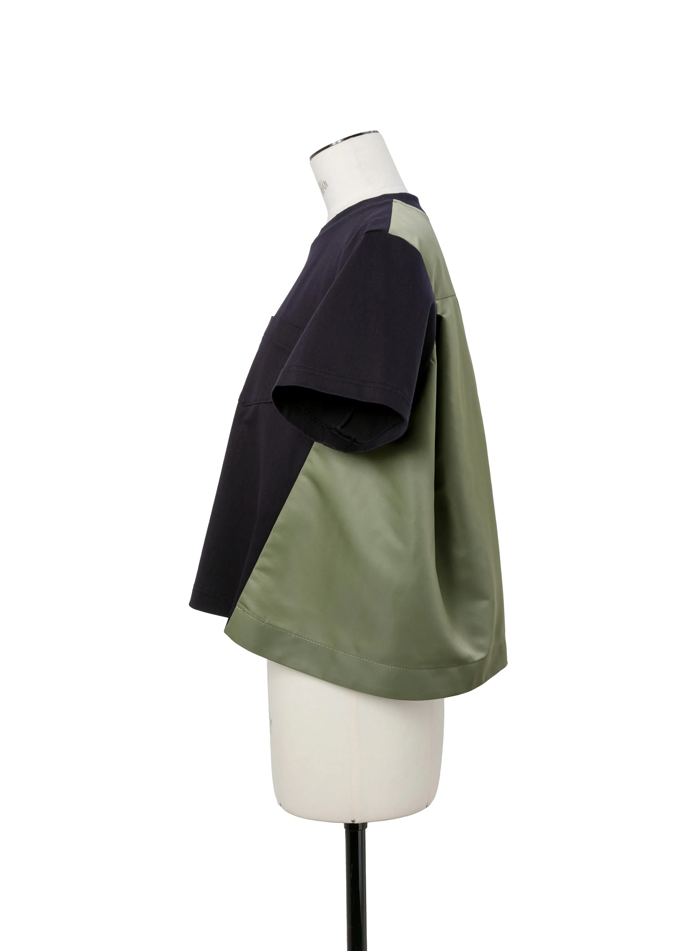 Nylon Twill x Cotton Jersey T-Shirt sold by Sacai product image thumbnail 2