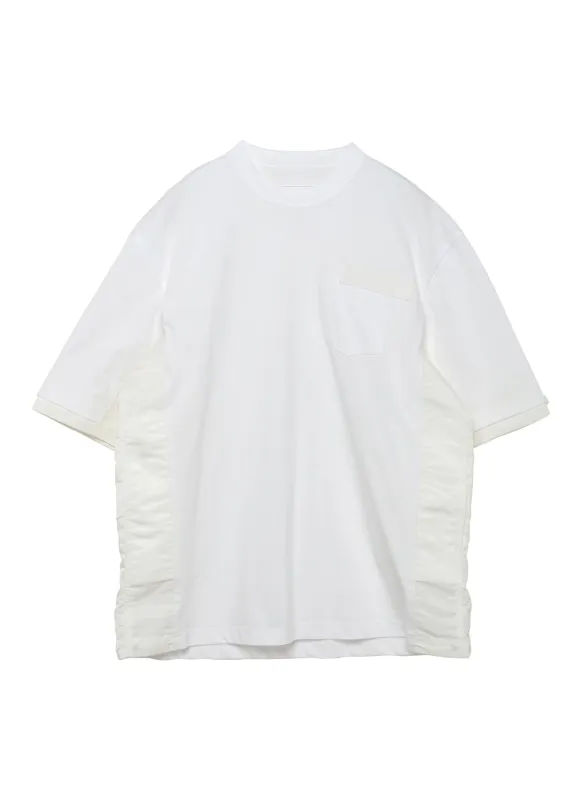 Nylon Twill x Cotton Jersey T-Shirt sold by Sacai