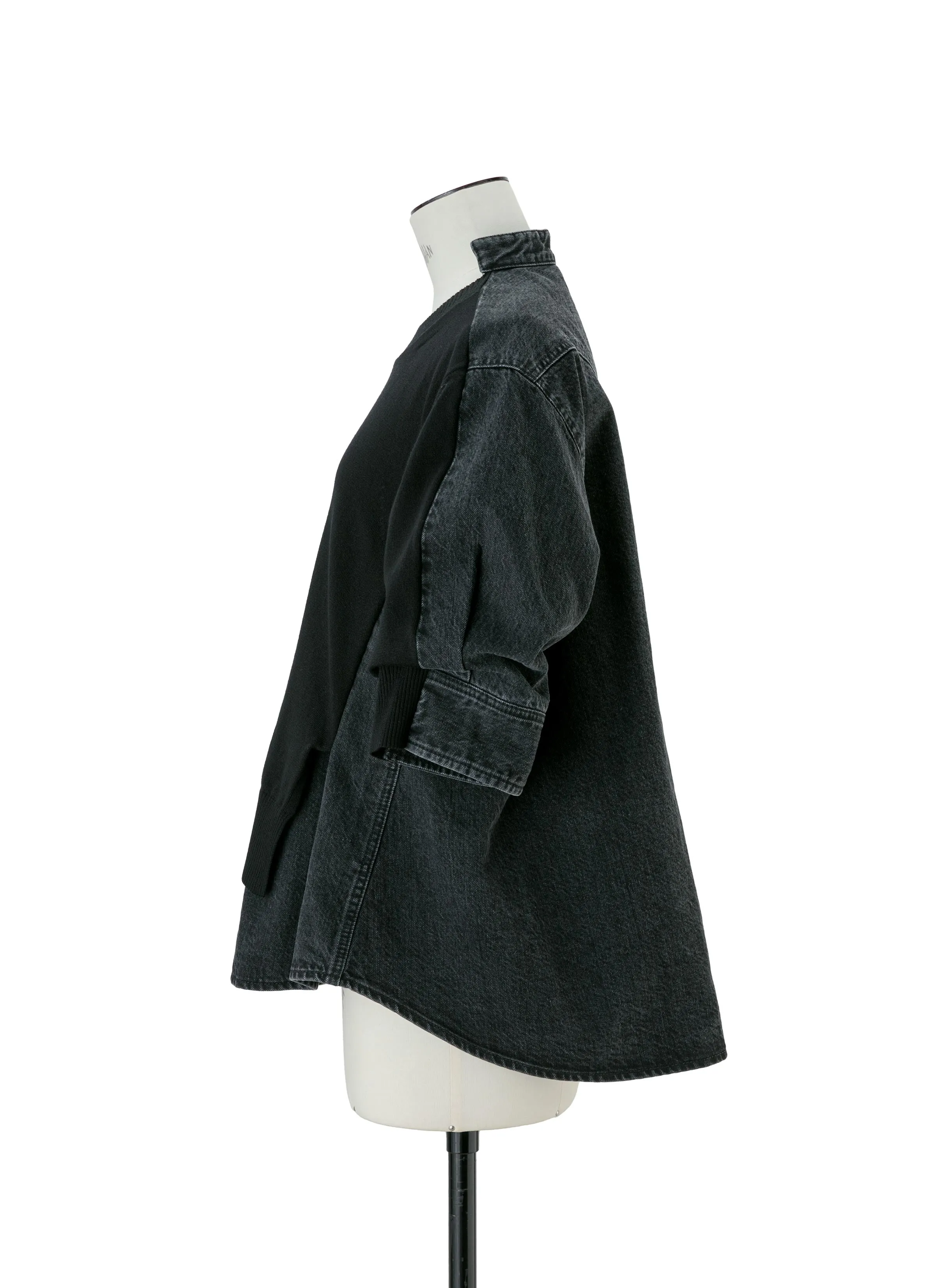 Denim x Knit Pullover sold by Sacai product image thumbnail 2