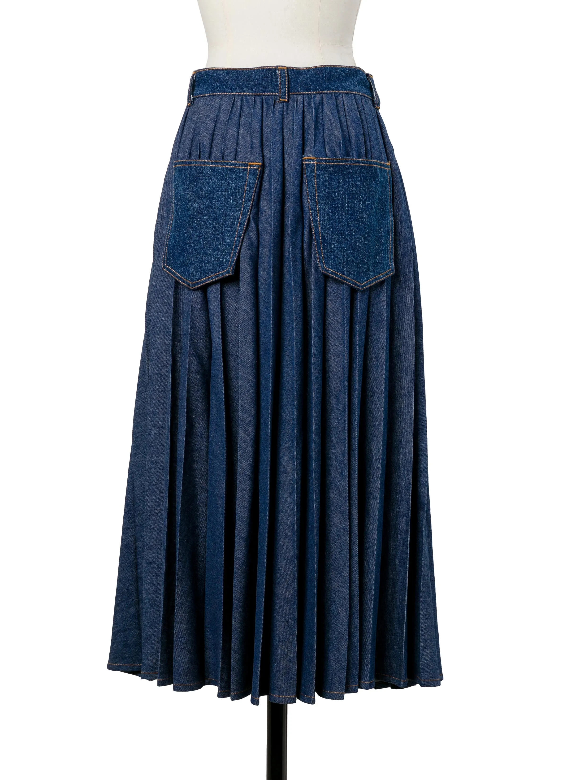 Denim Skirt sold by Sacai product image thumbnail 3