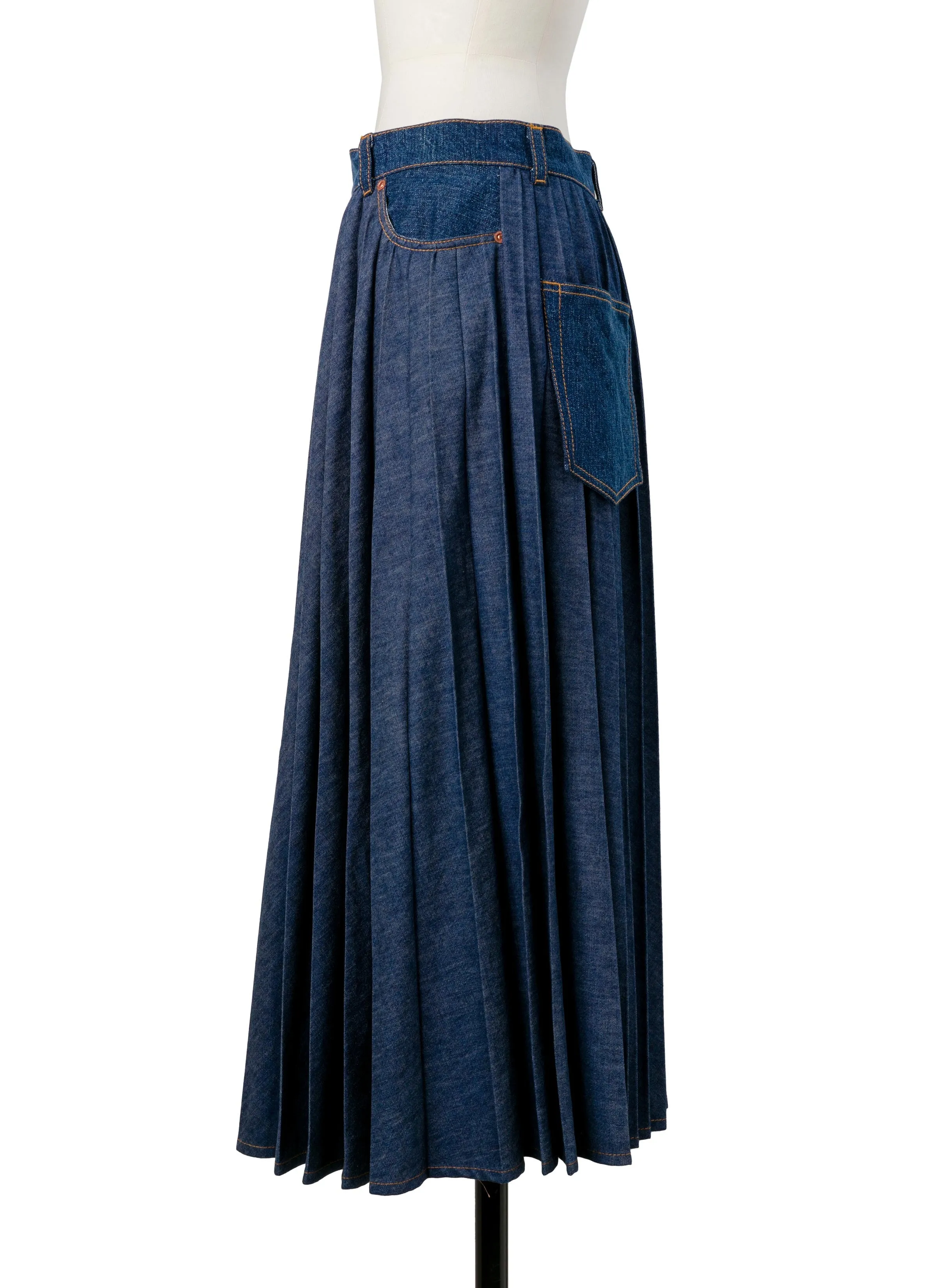 Denim Skirt sold by Sacai product image thumbnail 2