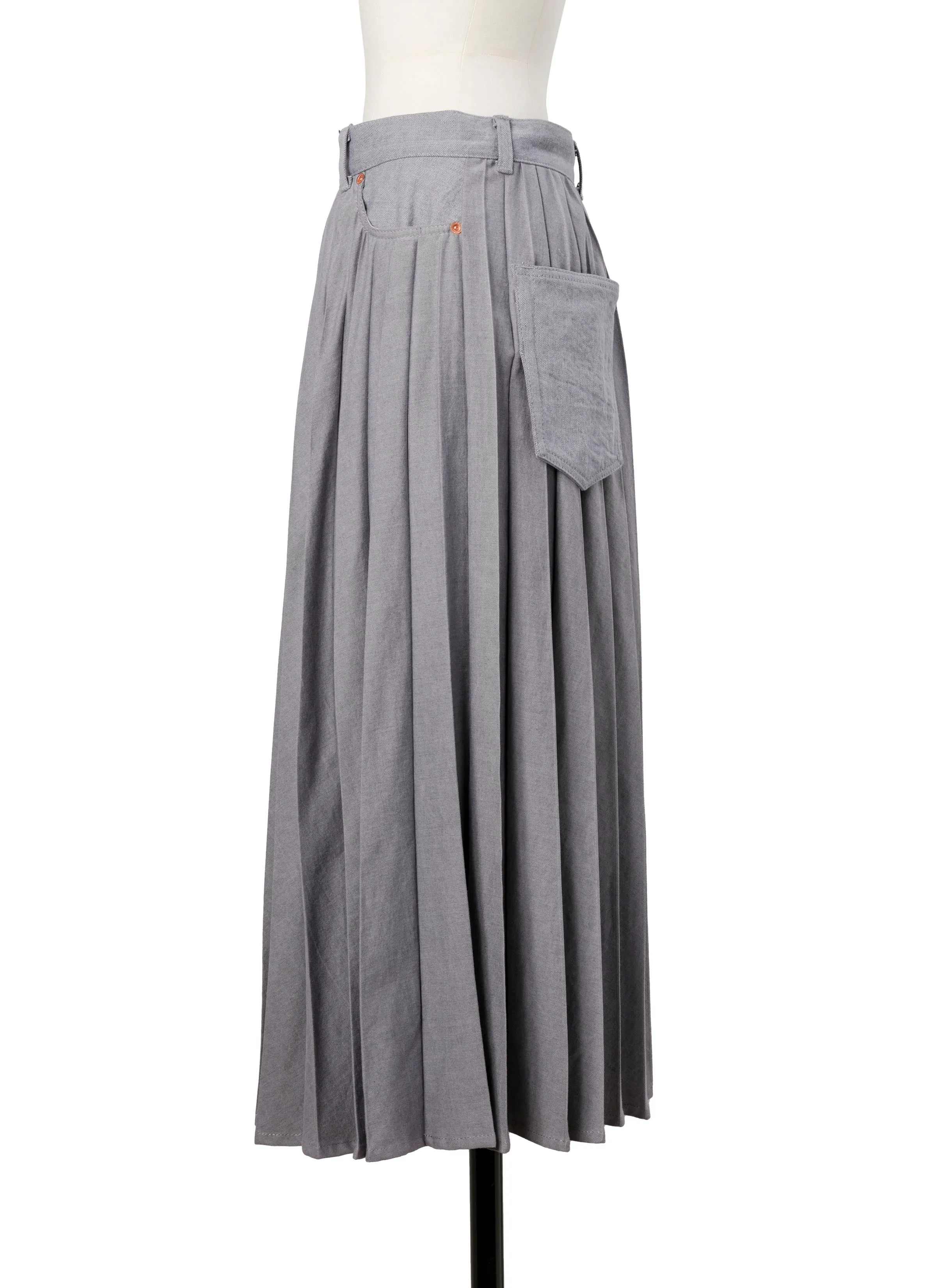 Denim Skirt sold by Sacai product image thumbnail 2