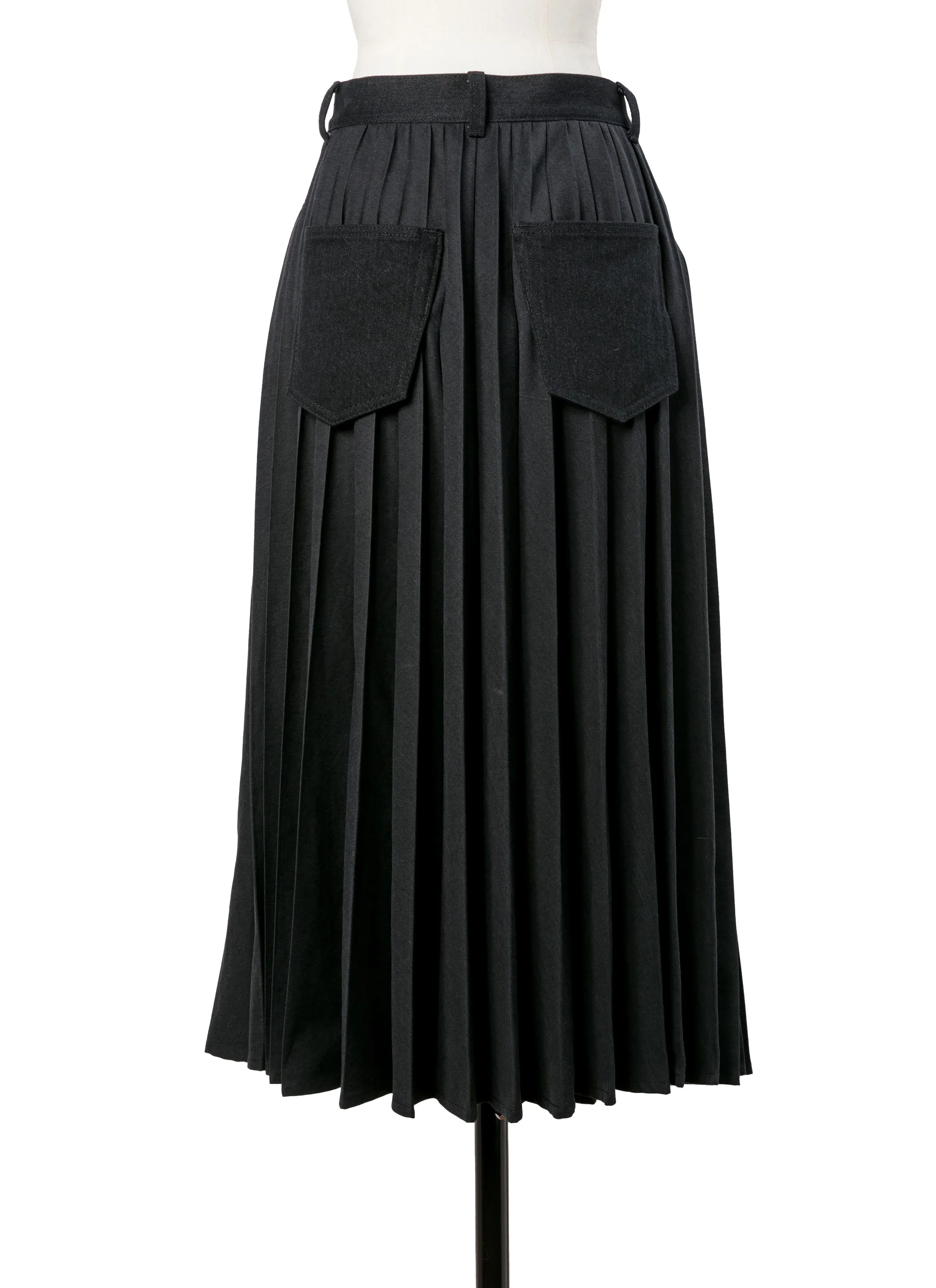 Denim Skirt sold by Sacai product image thumbnail 3