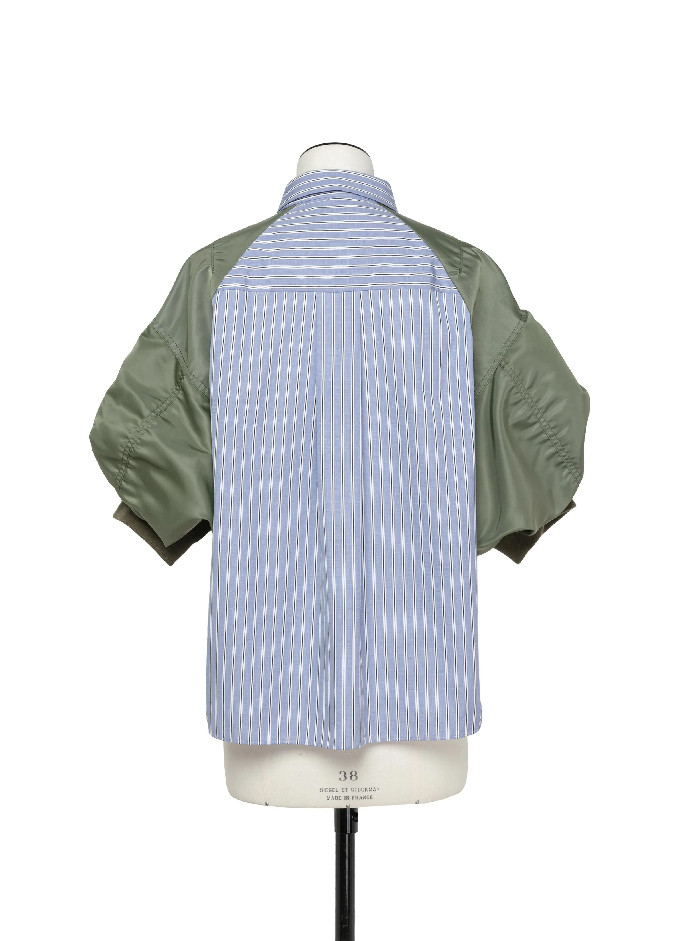 Cotton Poplin x Nylon Twill Shirt sold by Sacai product image thumbnail 4