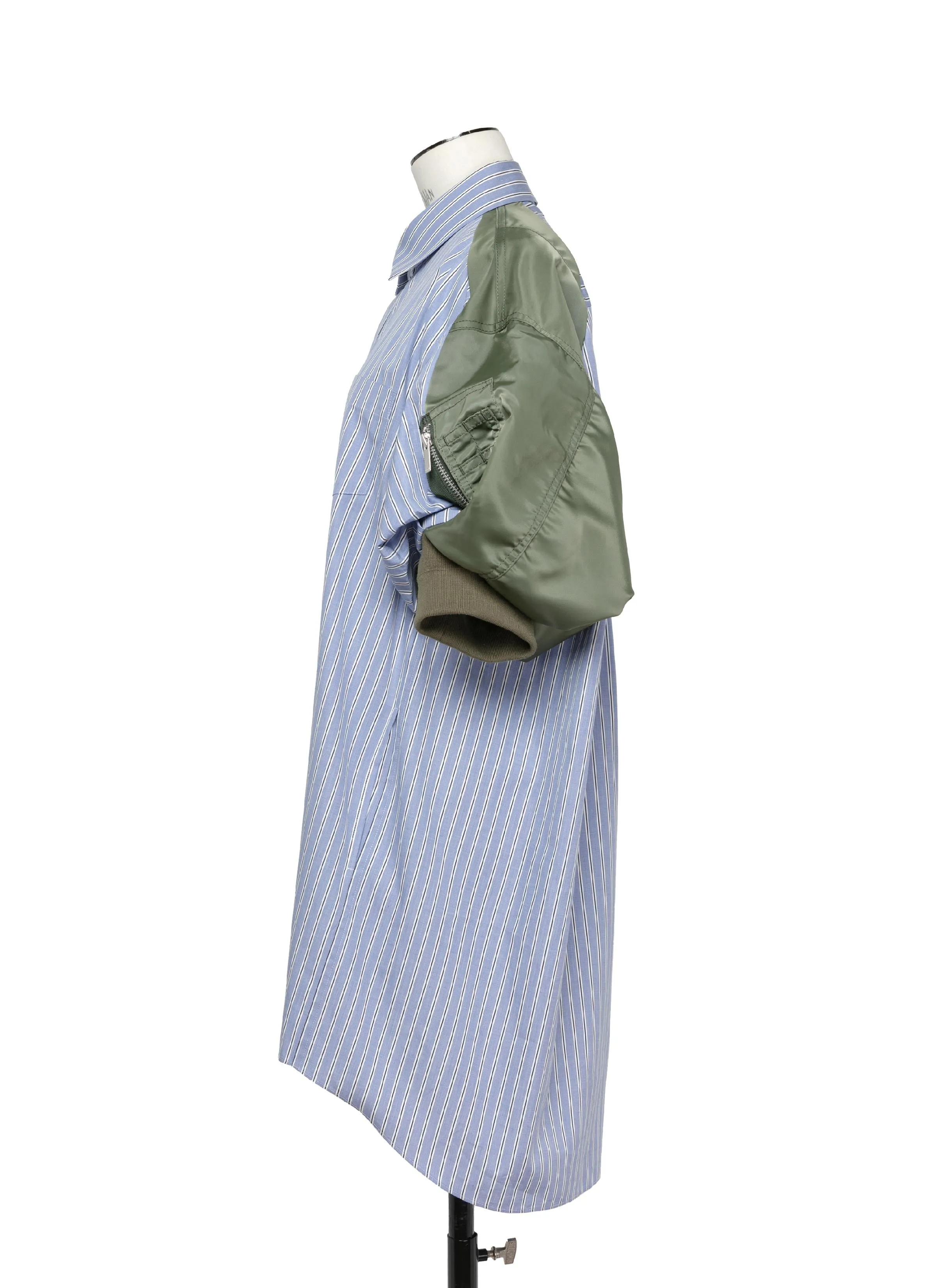 Cotton Poplin x Nylon Twill Dress sold by Sacai product image thumbnail 2