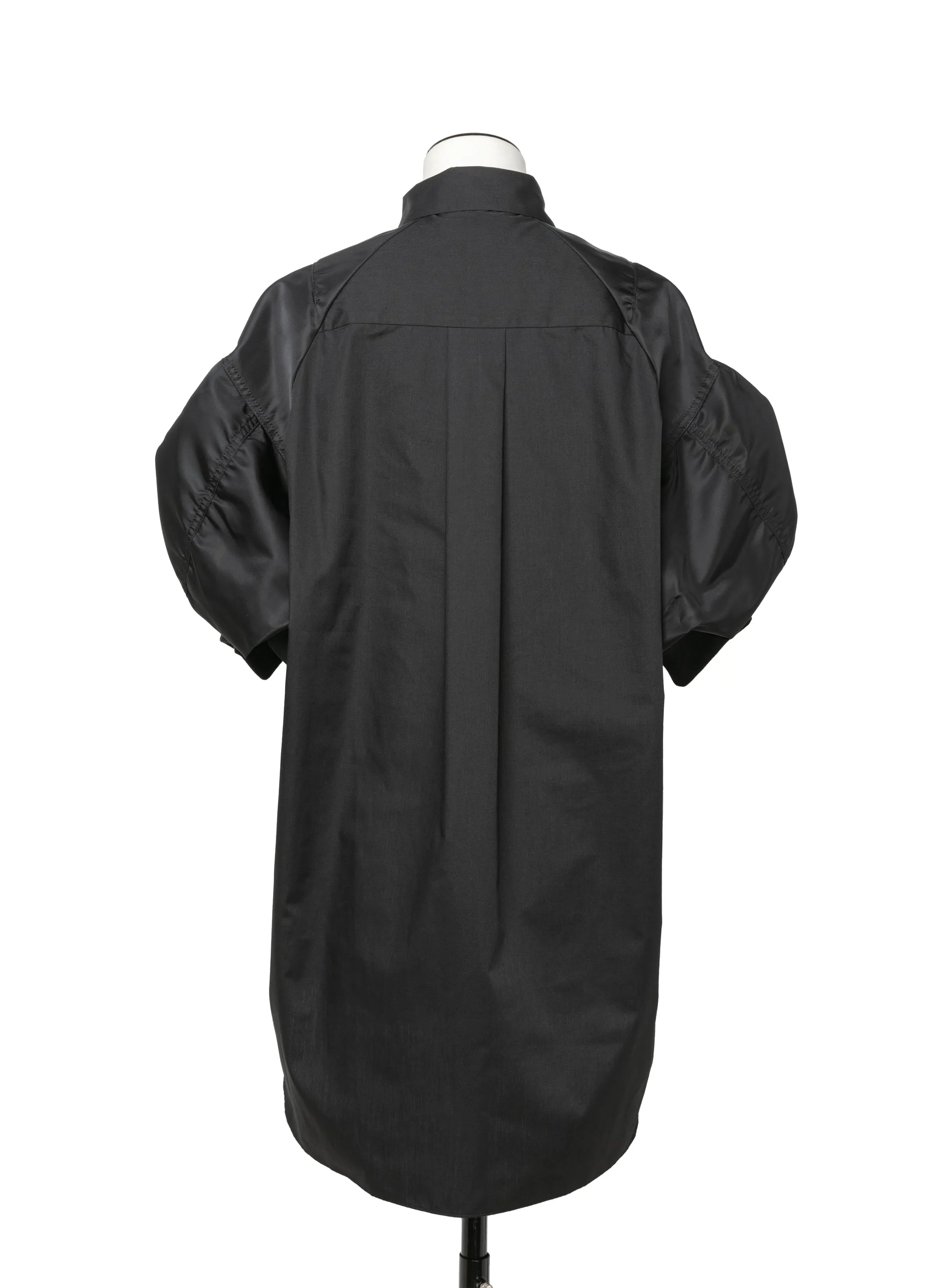 Cotton Poplin x Nylon Twill Dress sold by Sacai product image thumbnail 3