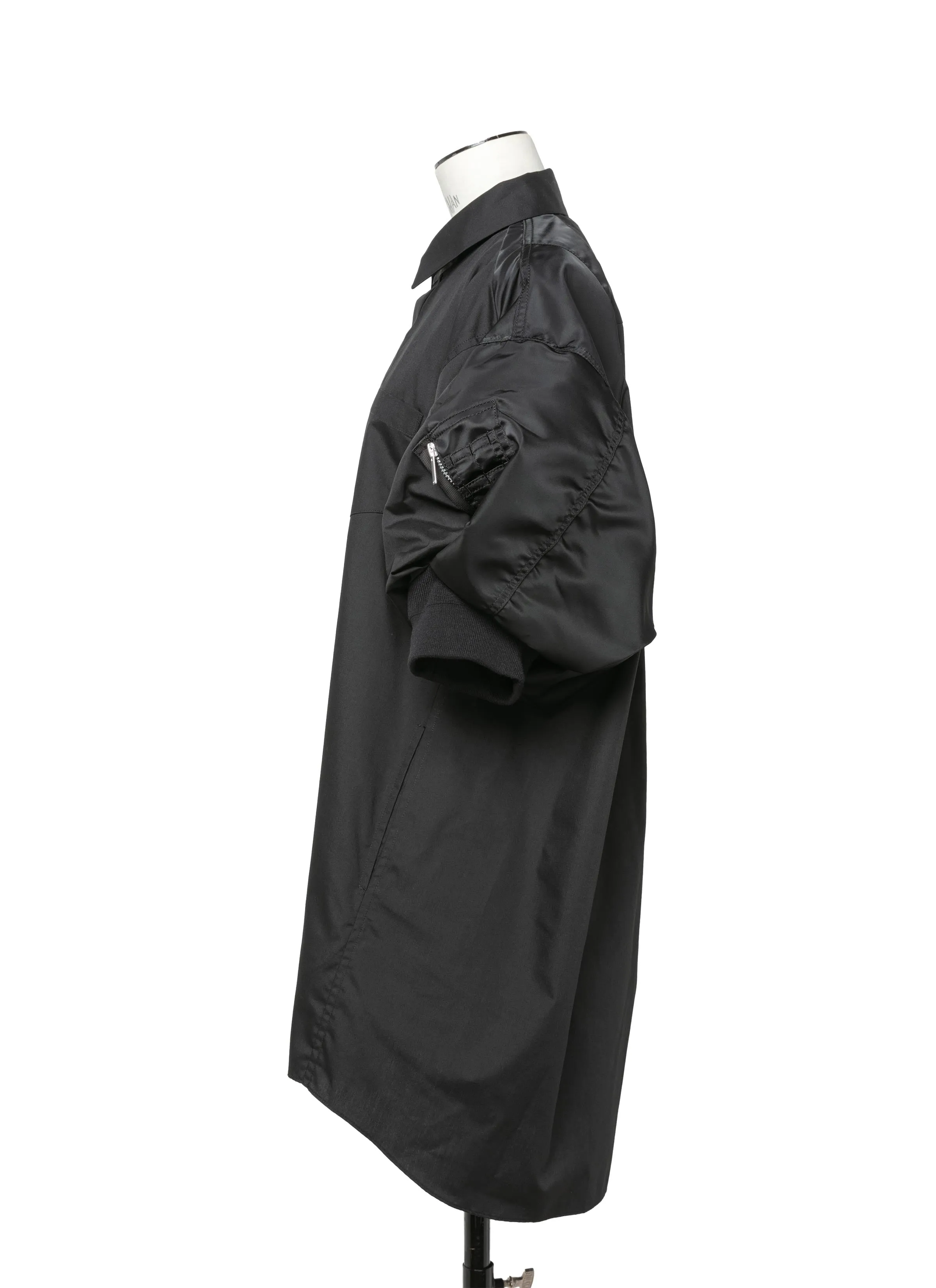 Cotton Poplin x Nylon Twill Dress sold by Sacai product image thumbnail 2