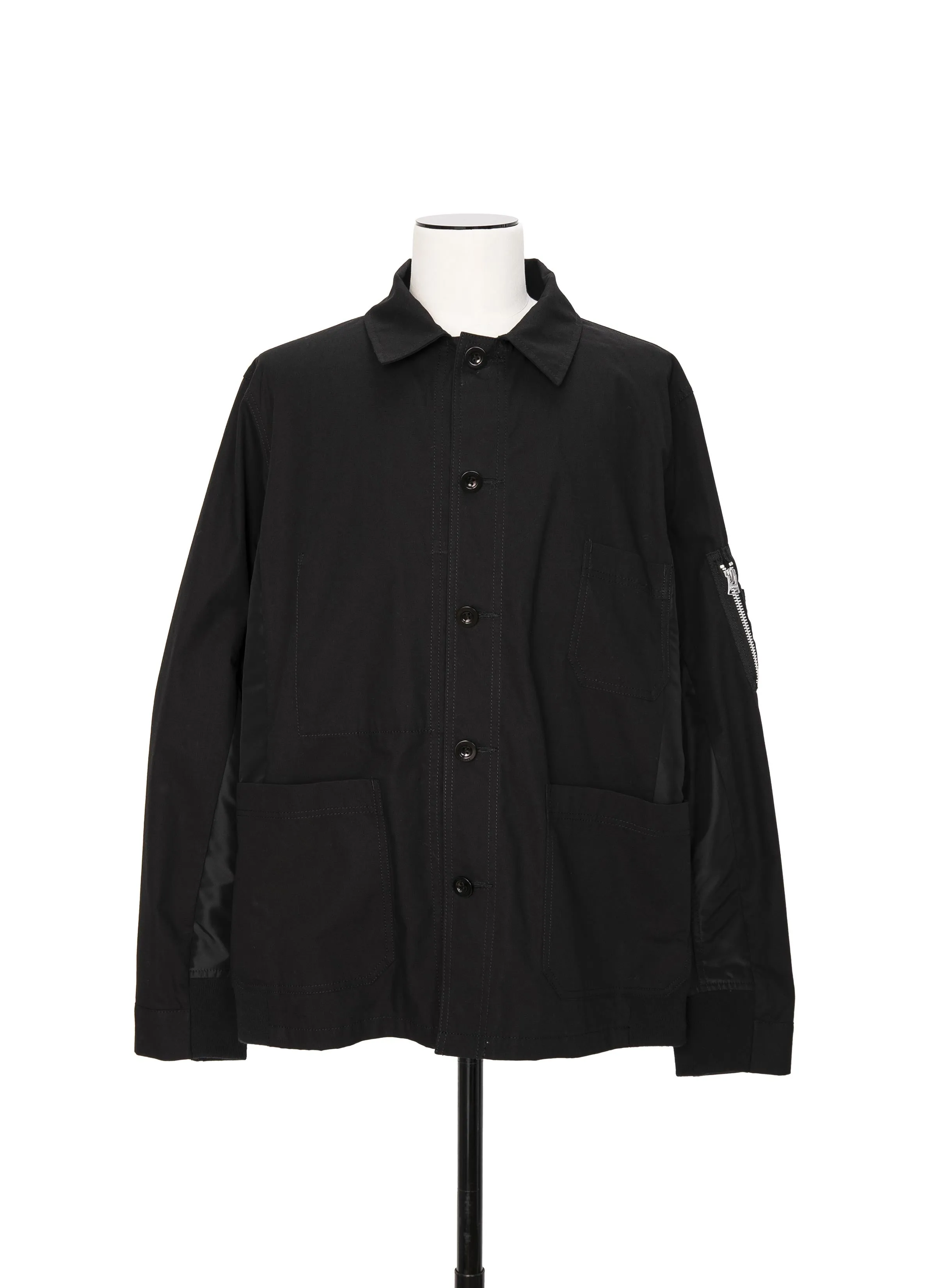 Cotton Nylon Oxford Jacket sold by Sacai