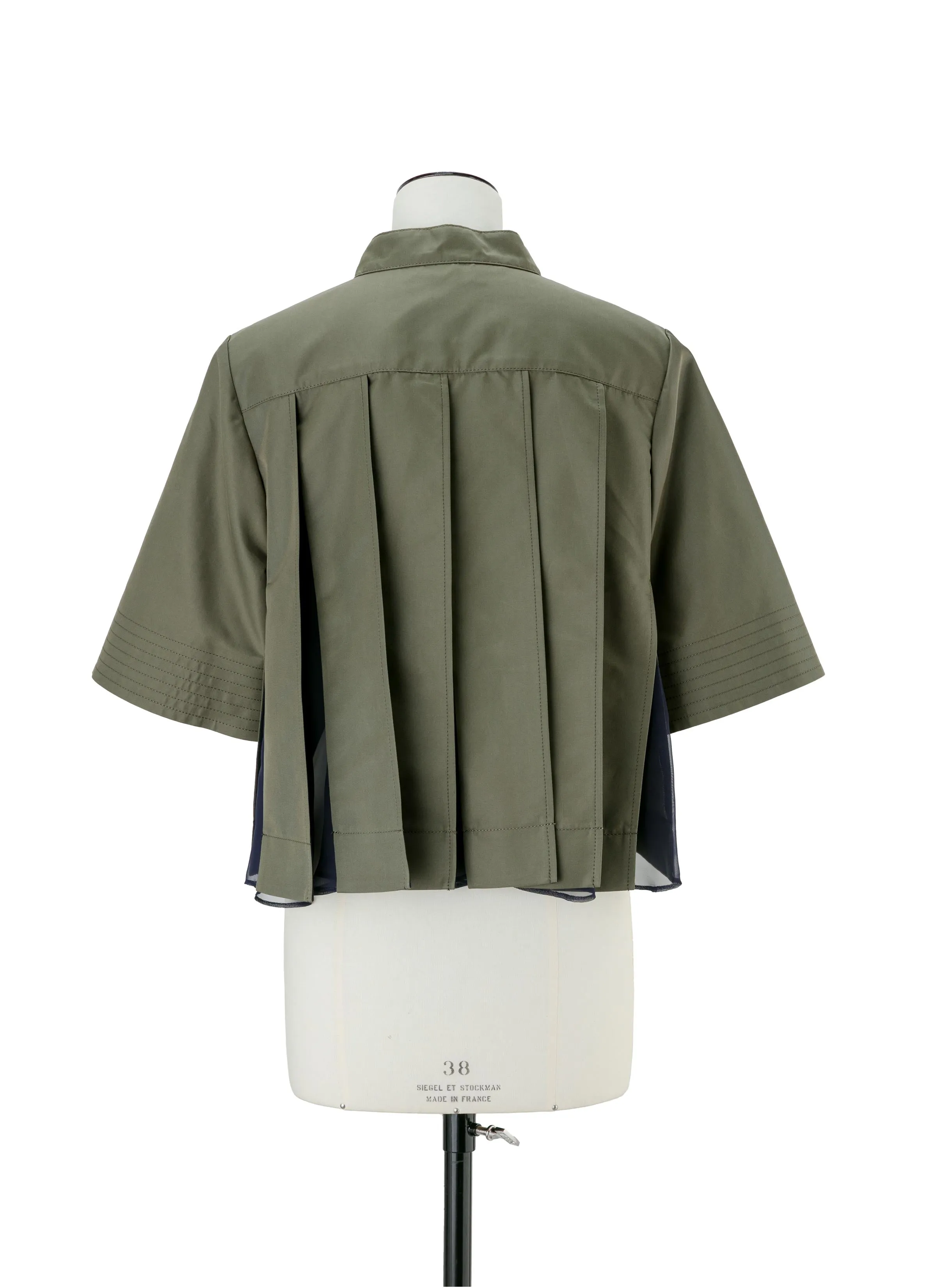 Cotton Gabardine x Knit Pullover sold by Sacai product image thumbnail 3