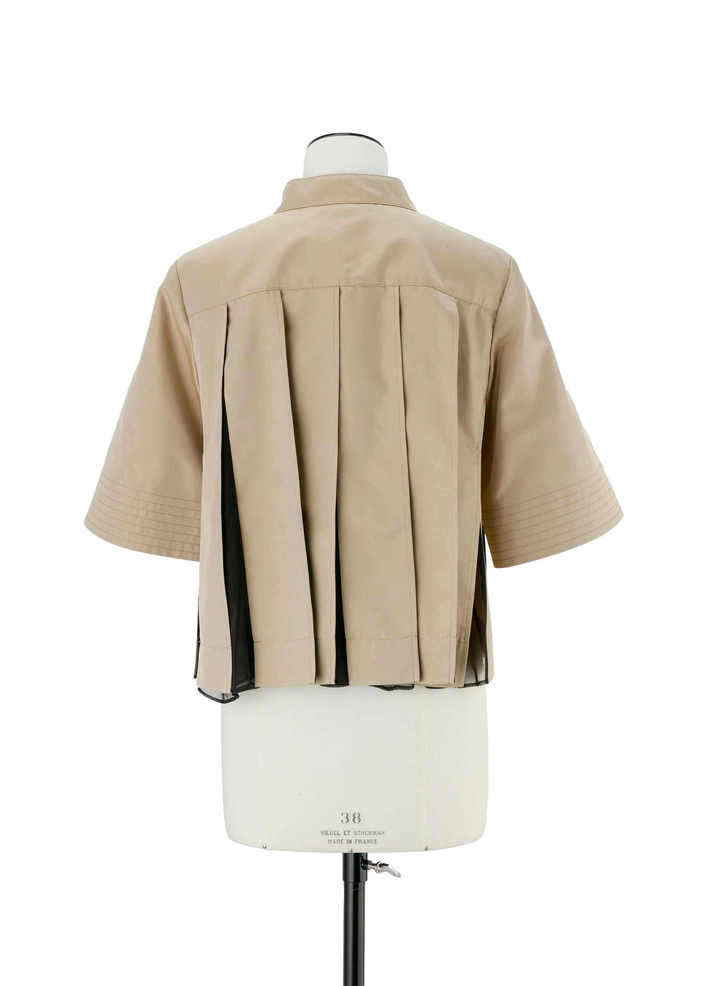 Cotton Gabardine x Knit Pullover sold by Sacai product image thumbnail 3