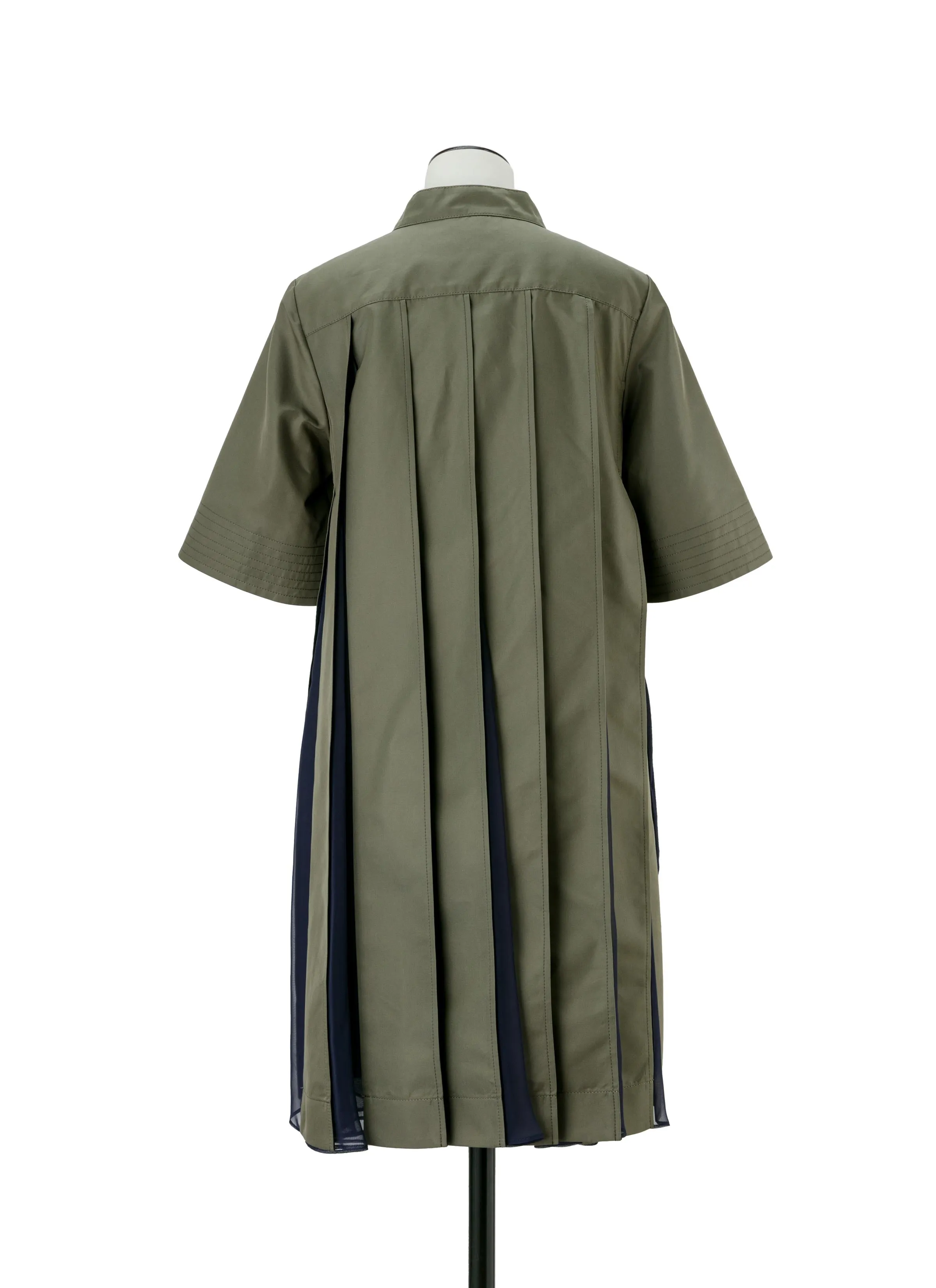 Cotton Gabardine x Knit Dress sold by Sacai product image thumbnail 3