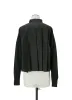 Cotton Gabardine x Knit Cardigan sold by Sacai