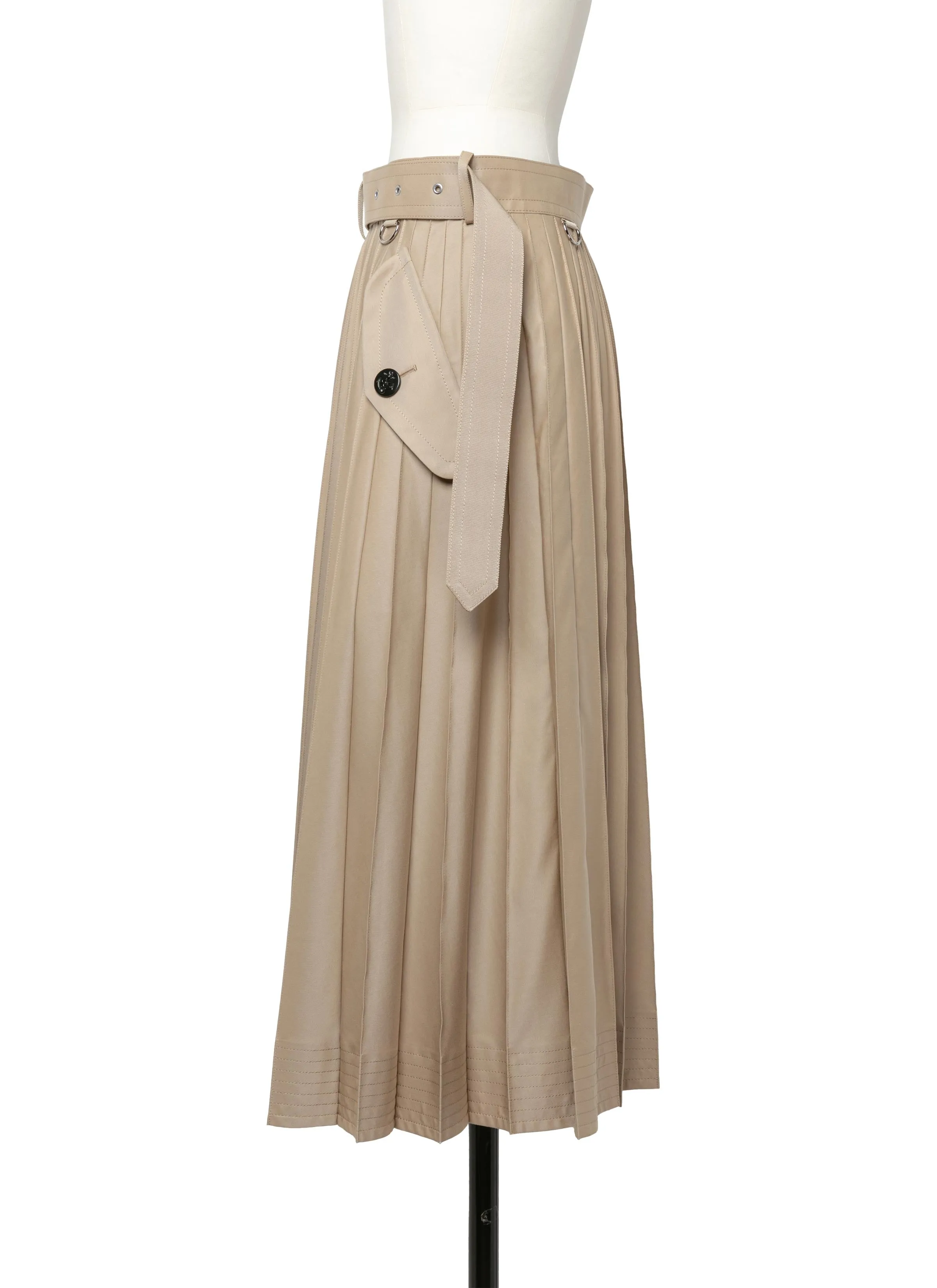 Cotton Gabardine Skirt sold by Sacai product image thumbnail 2