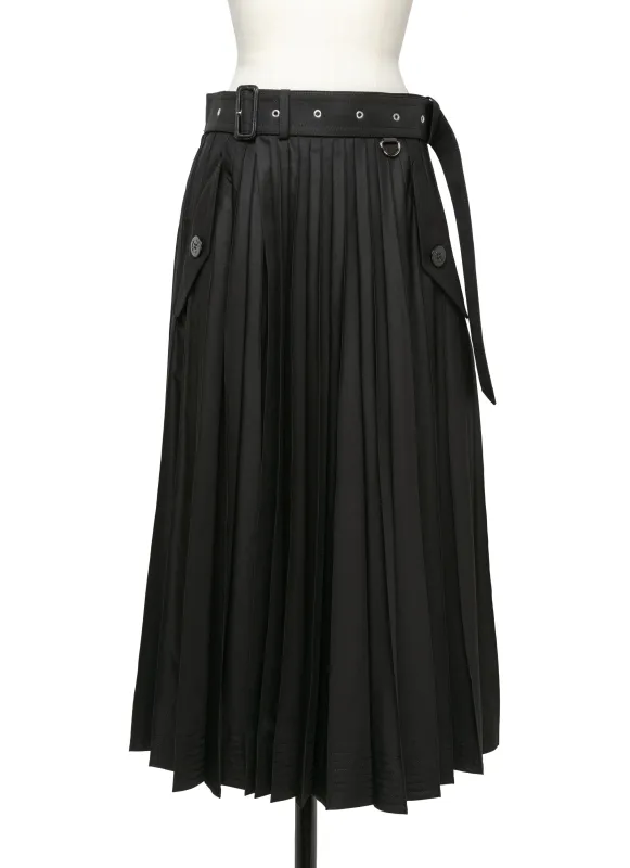 Cotton Gabardine Skirt made by Sacai