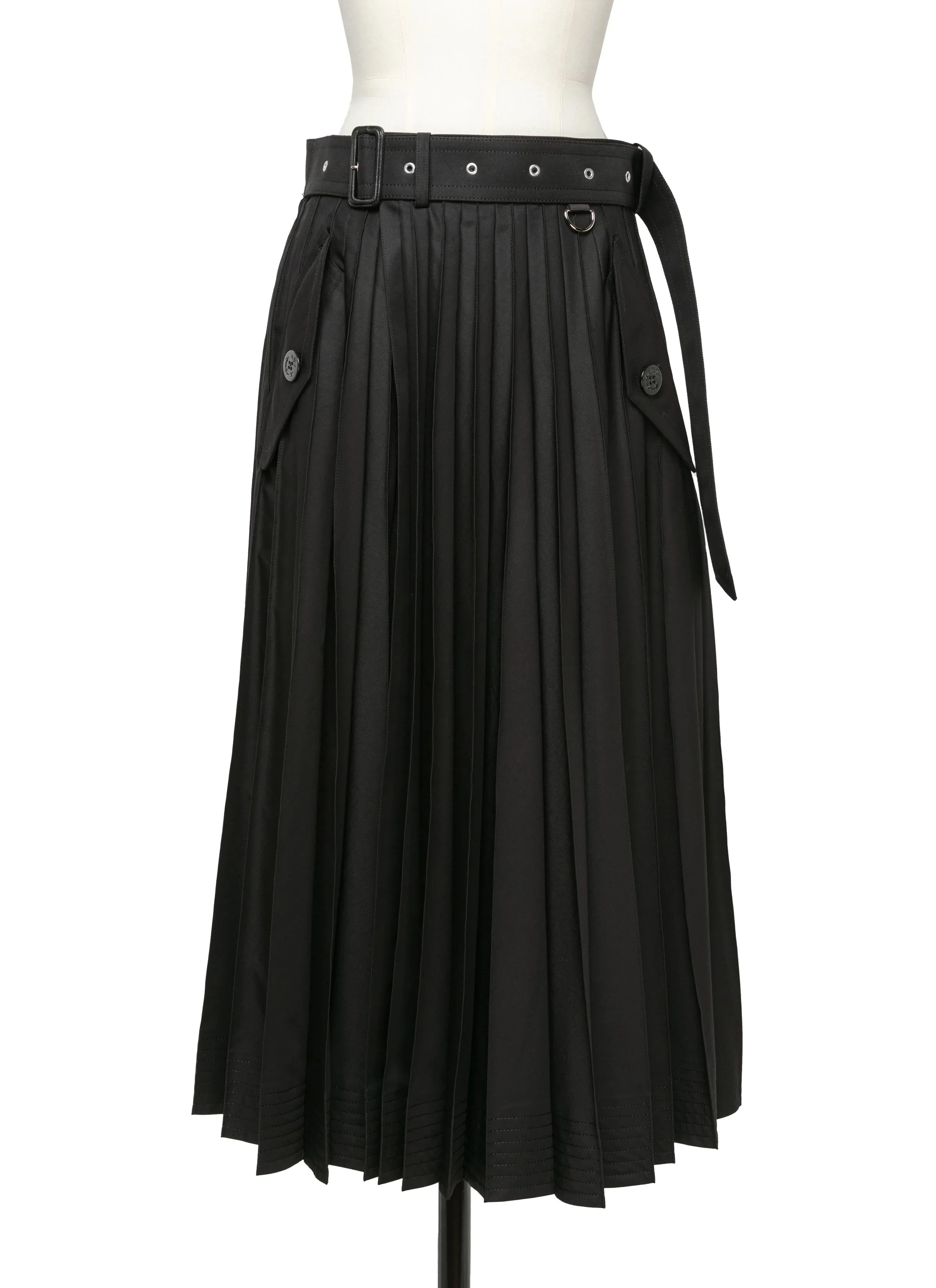 Cotton Gabardine Skirt sold by Sacai