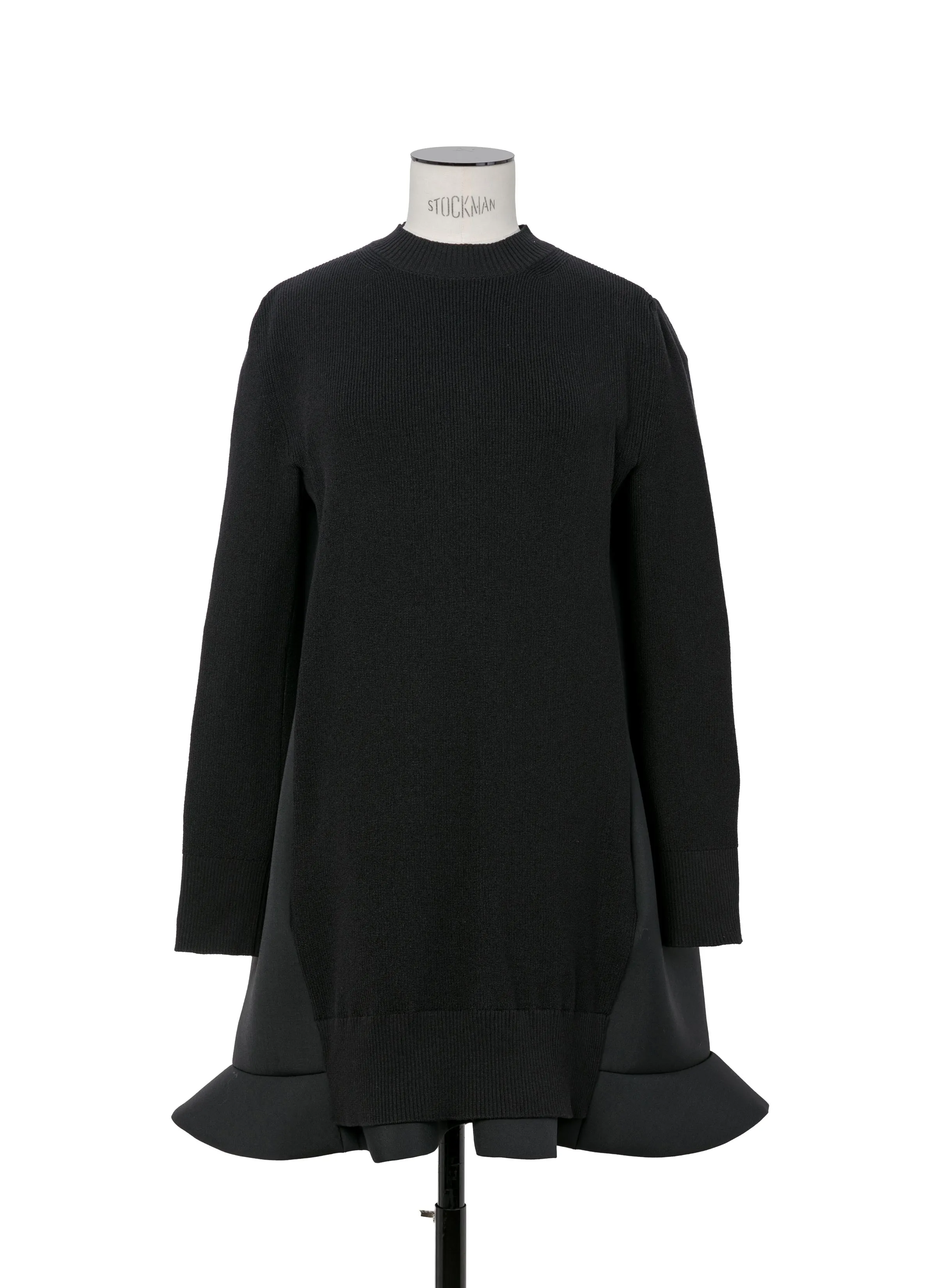 Suiting Mix Knit Dress sold by Sacai