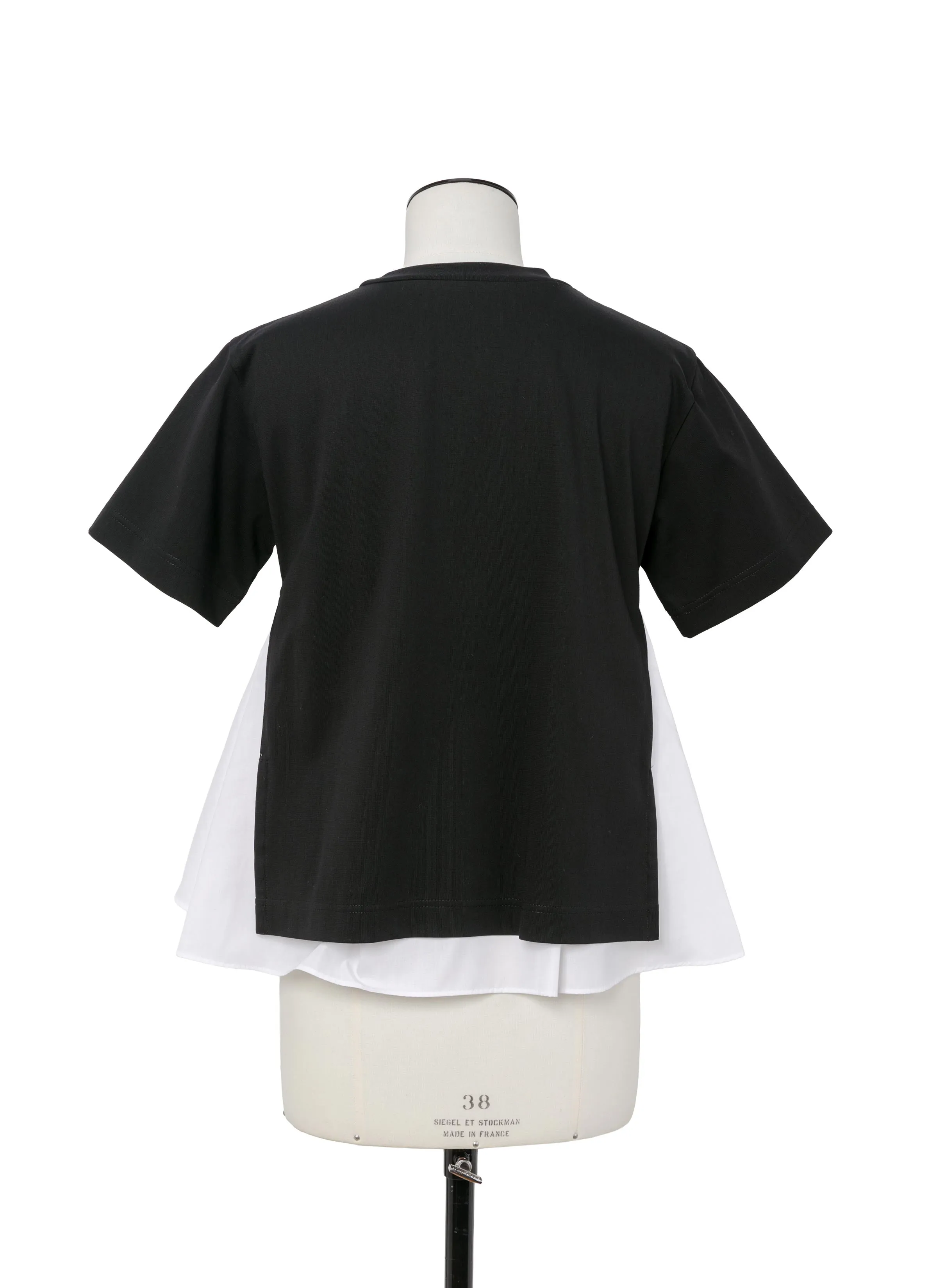 Poplin x Cotton Jersey T-Shirt sold by Sacai product image thumbnail 3
