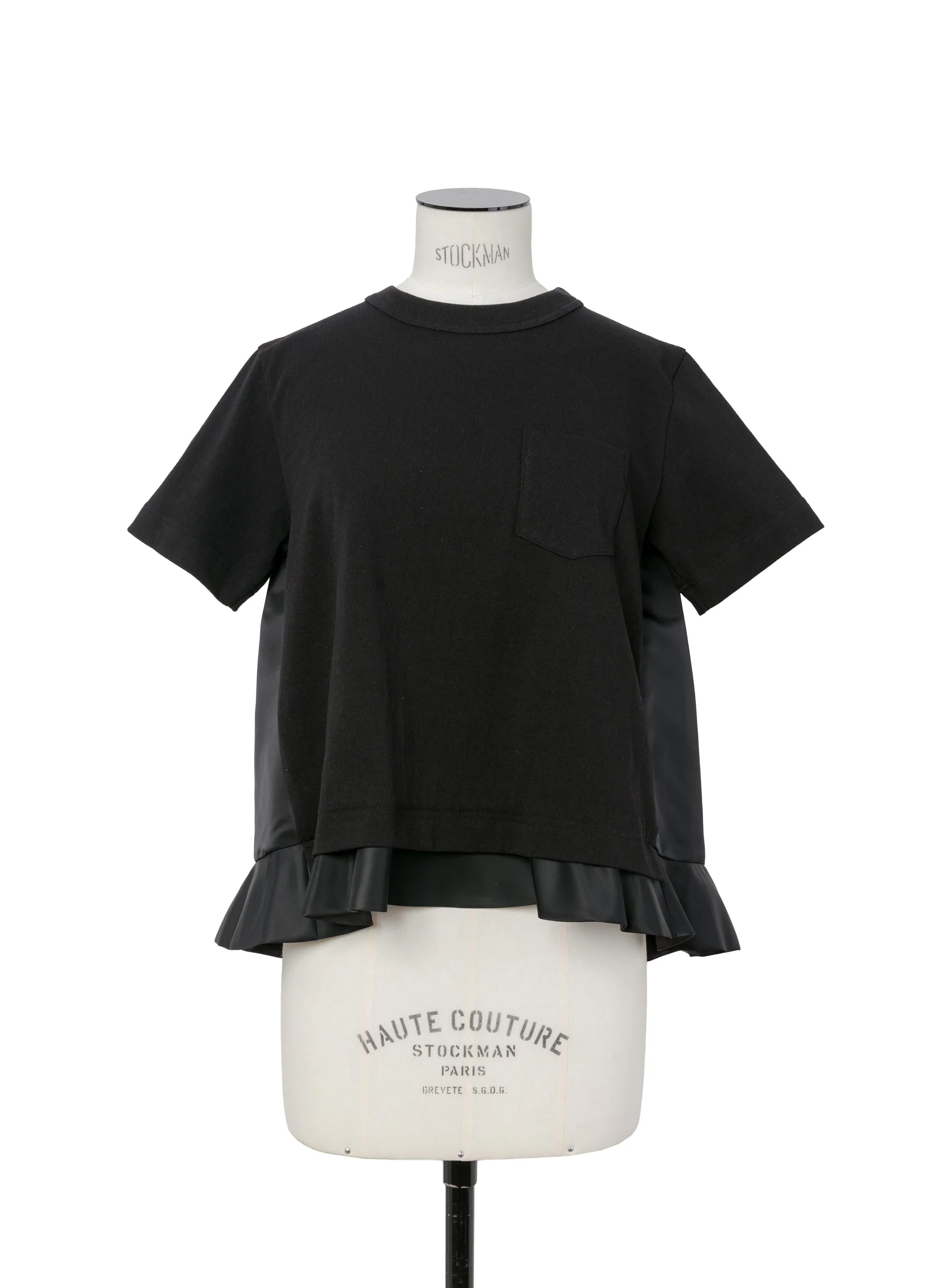 Nylon Twill x Cotton Jersey T-Shirt sold by Sacai product image thumbnail 2