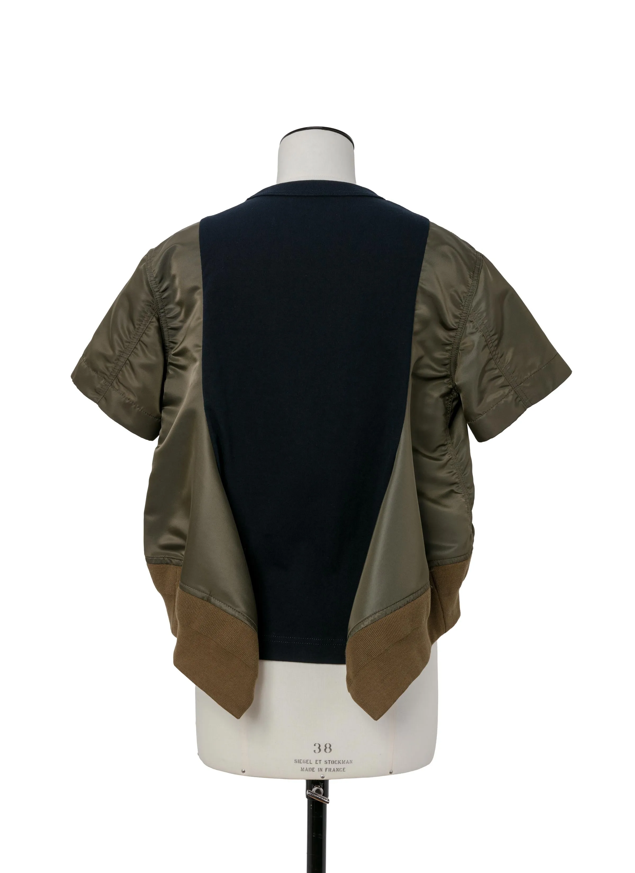 Nylon Twill x Cotton Jersey T-Shirt sold by Sacai product image thumbnail 4