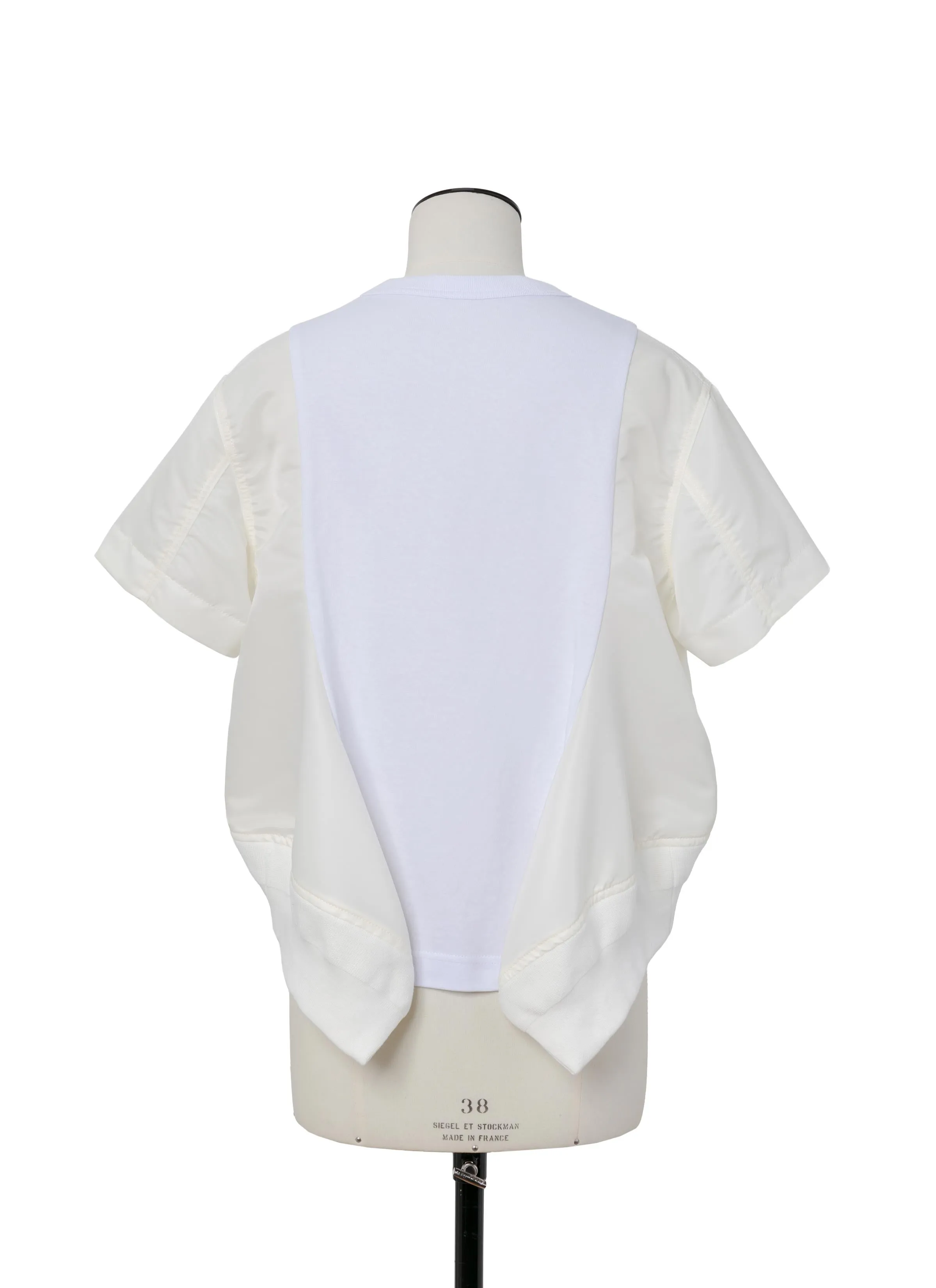 Nylon Twill x Cotton Jersey T-Shirt sold by Sacai product image thumbnail 3