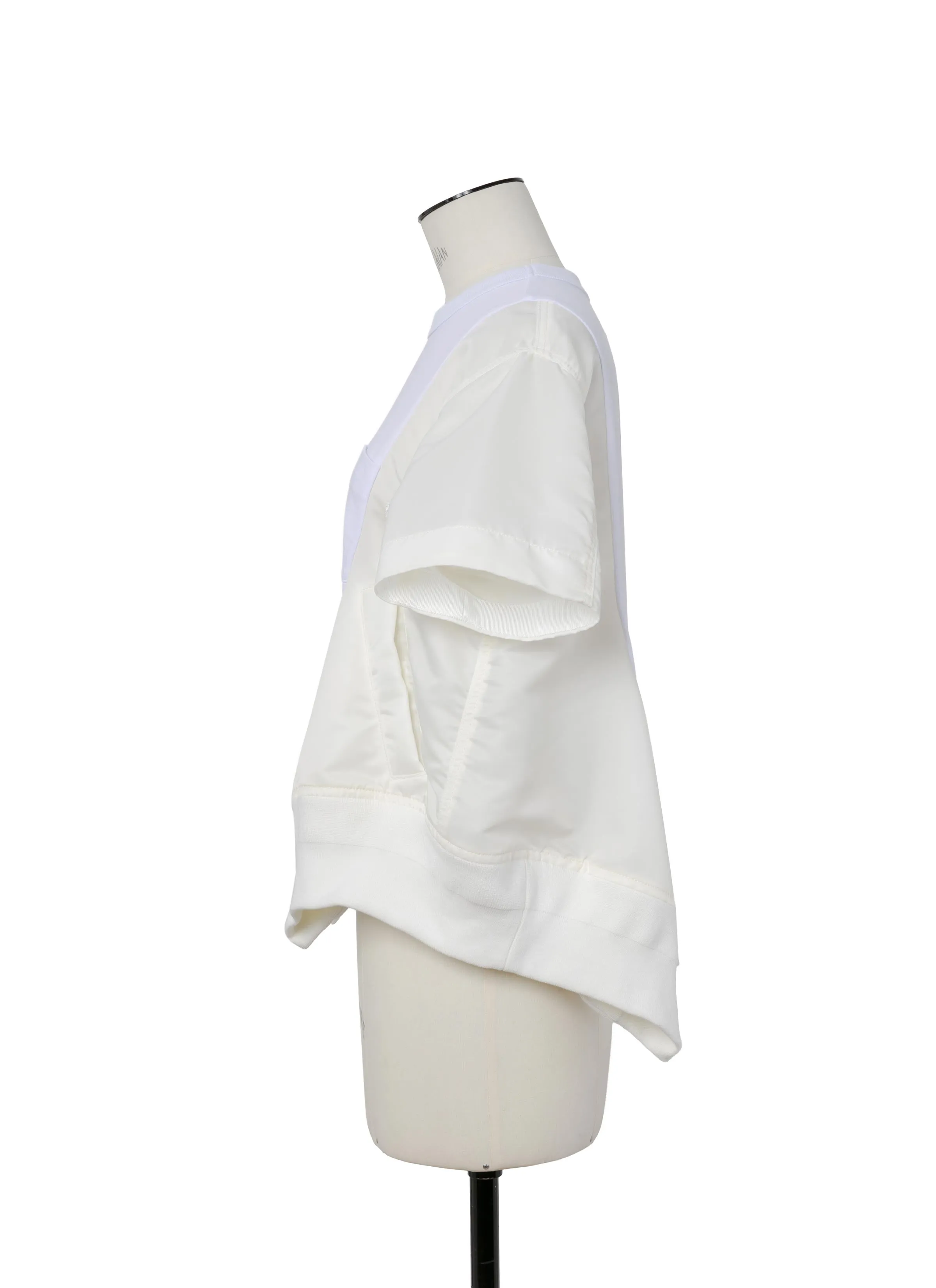 Nylon Twill x Cotton Jersey T-Shirt sold by Sacai product image thumbnail 2