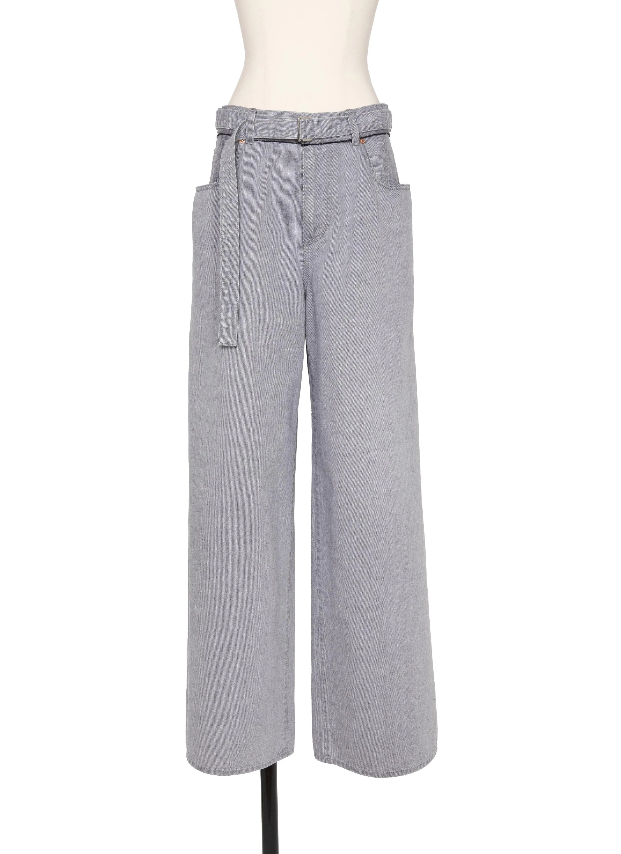 Wide Denim Pants sold by Sacai