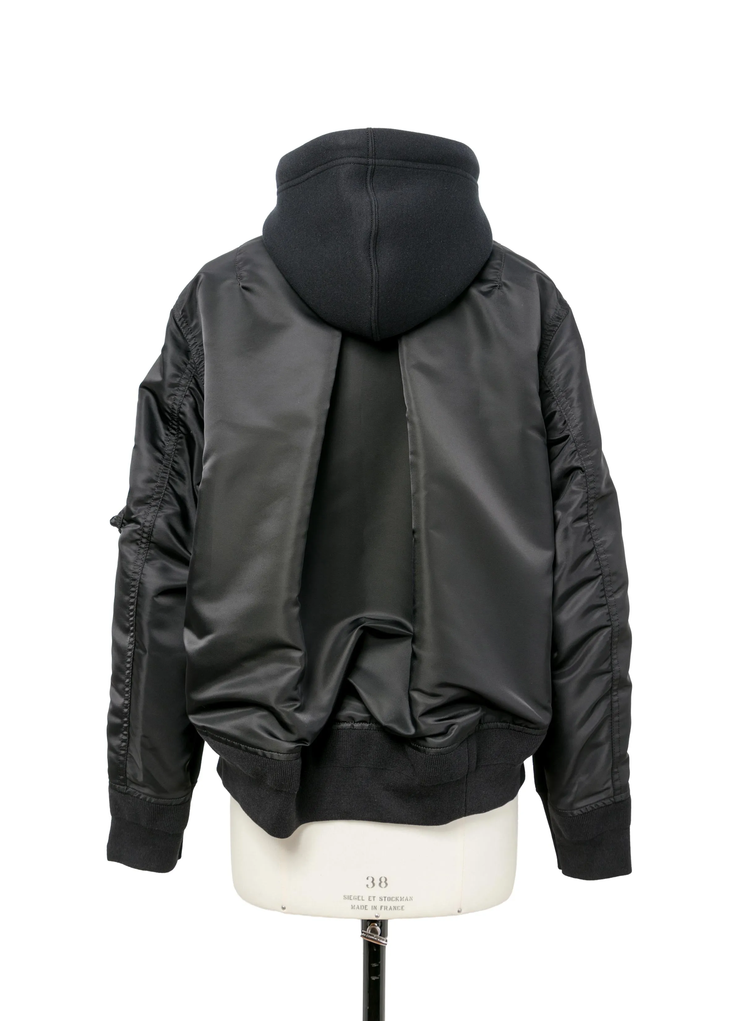 Sponge x Nylon Twill Hoodie sold by Sacai product image thumbnail 4