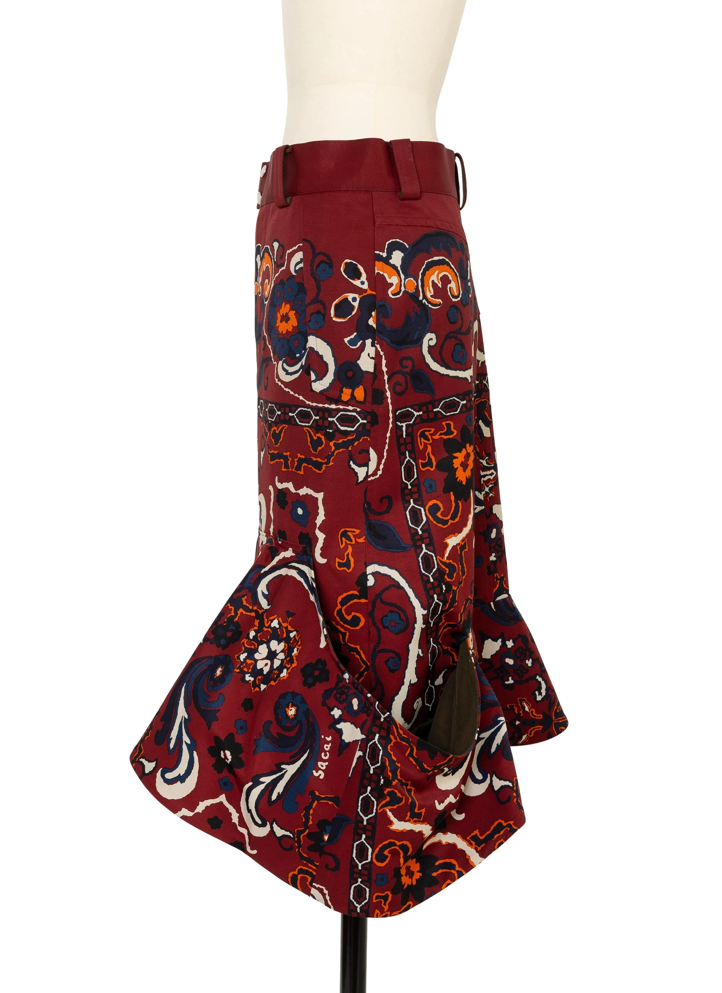Floral Print Skirt sold by Sacai product image thumbnail 2