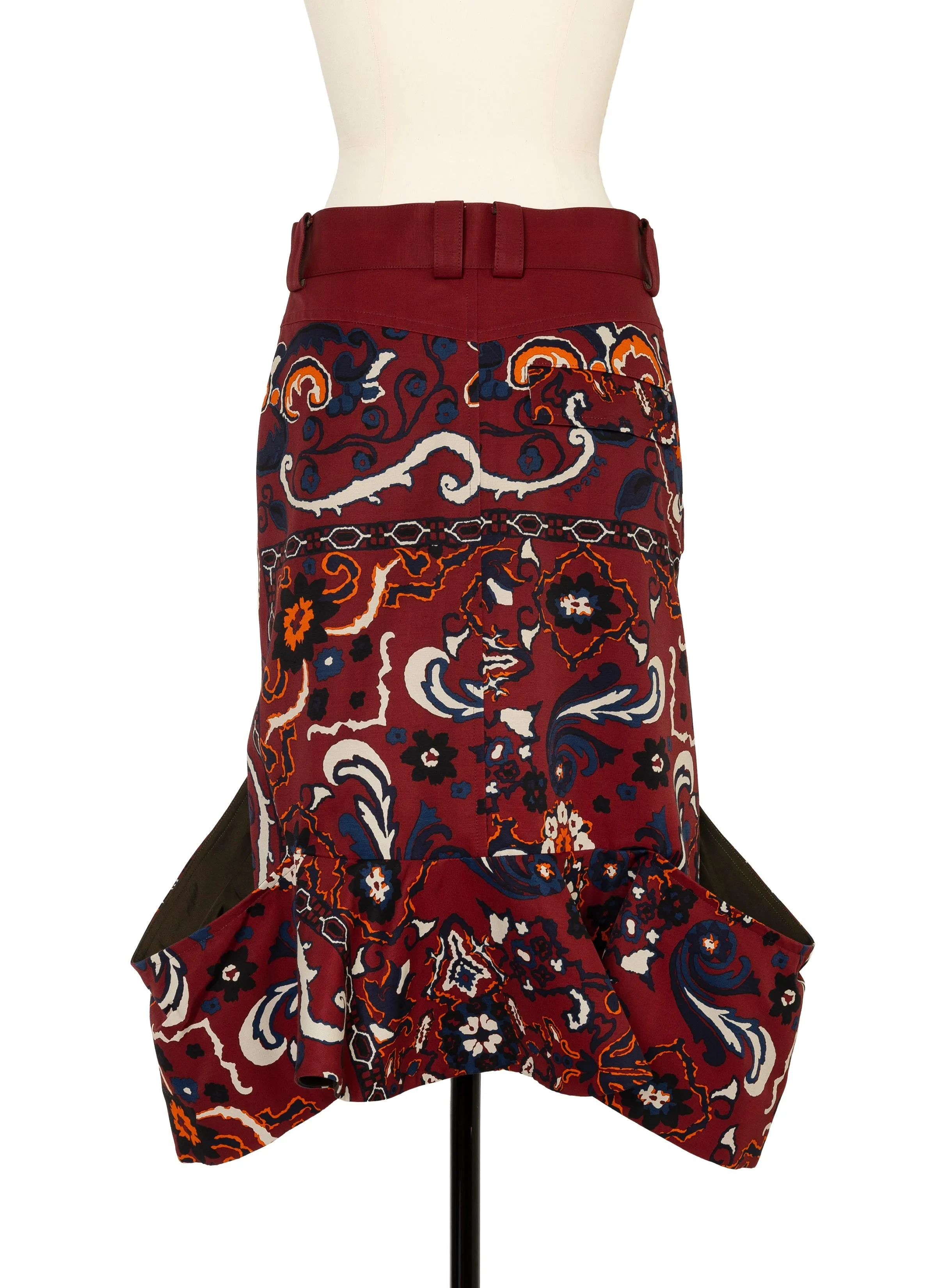 Floral Print Skirt sold by Sacai product image thumbnail 3