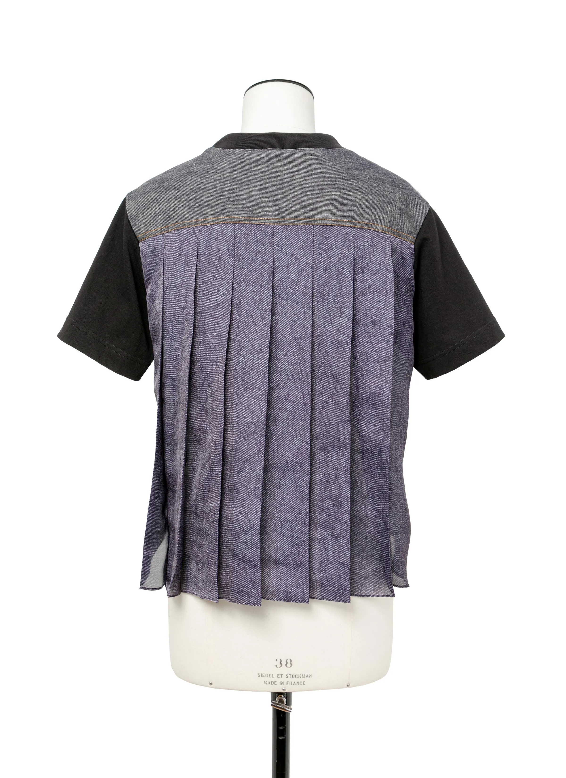 Denim x Cotton Jersey T-Shirt sold by Sacai product image thumbnail 4