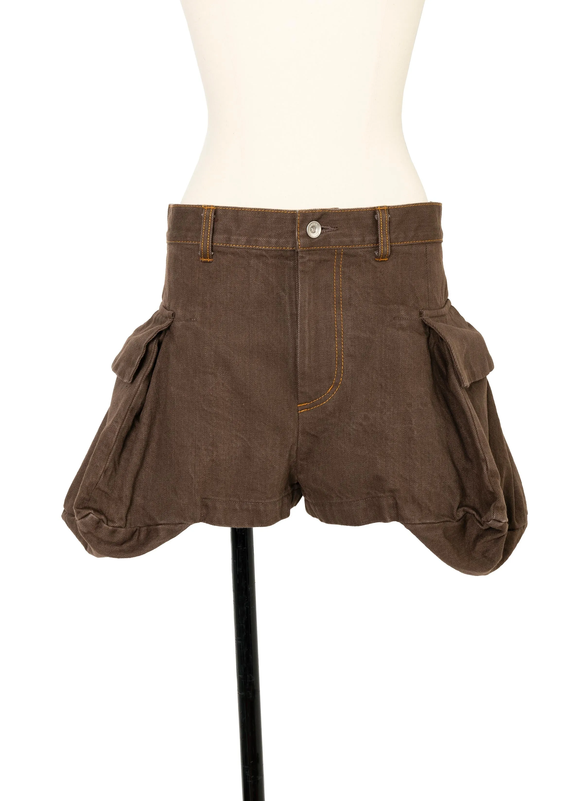 Denim Shorts sold by Sacai product image thumbnail 2