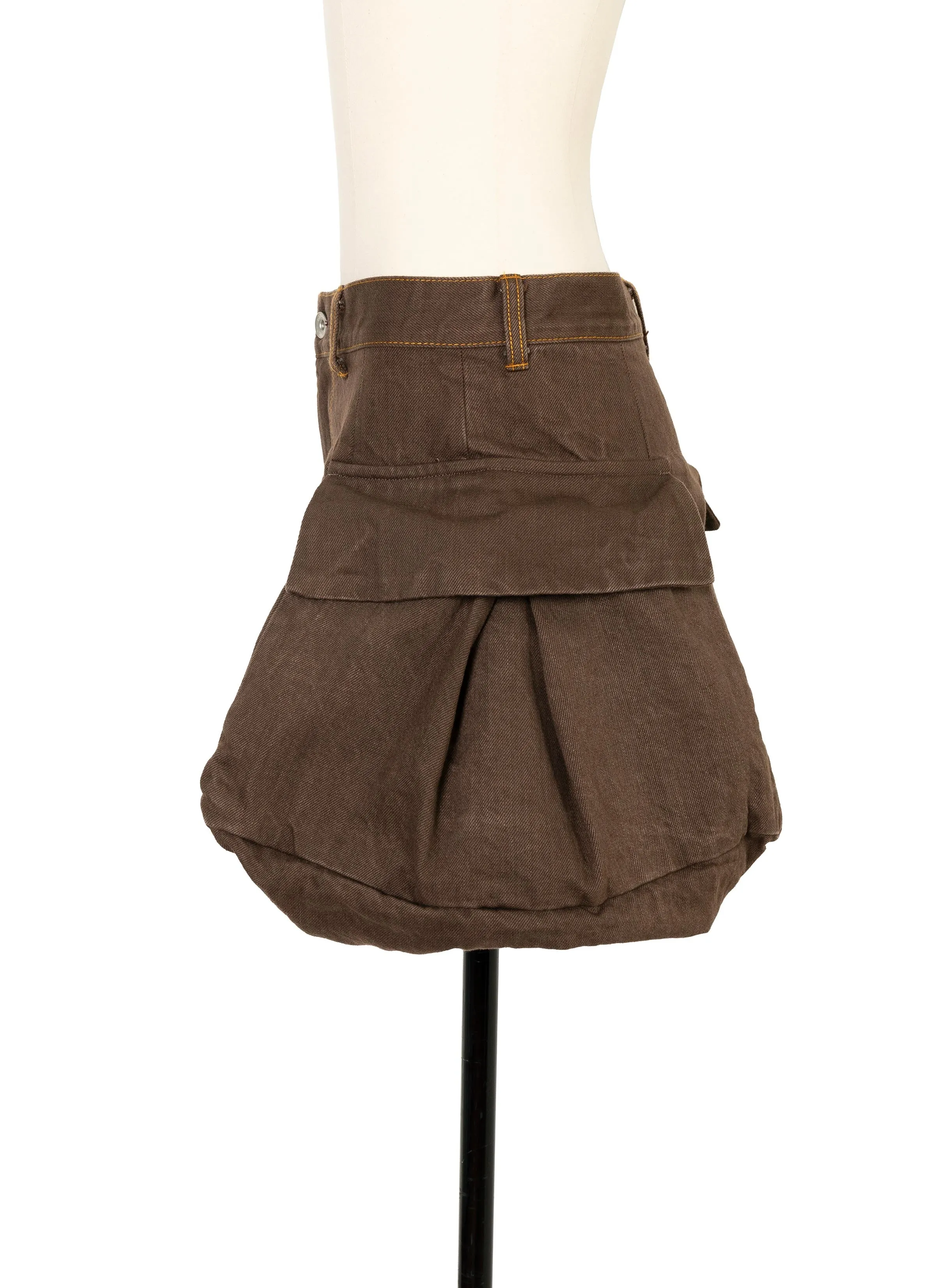 Denim Shorts sold by Sacai product image thumbnail 3