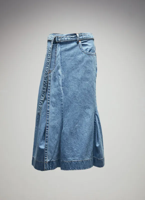 Denim Skirt sold by Sacai