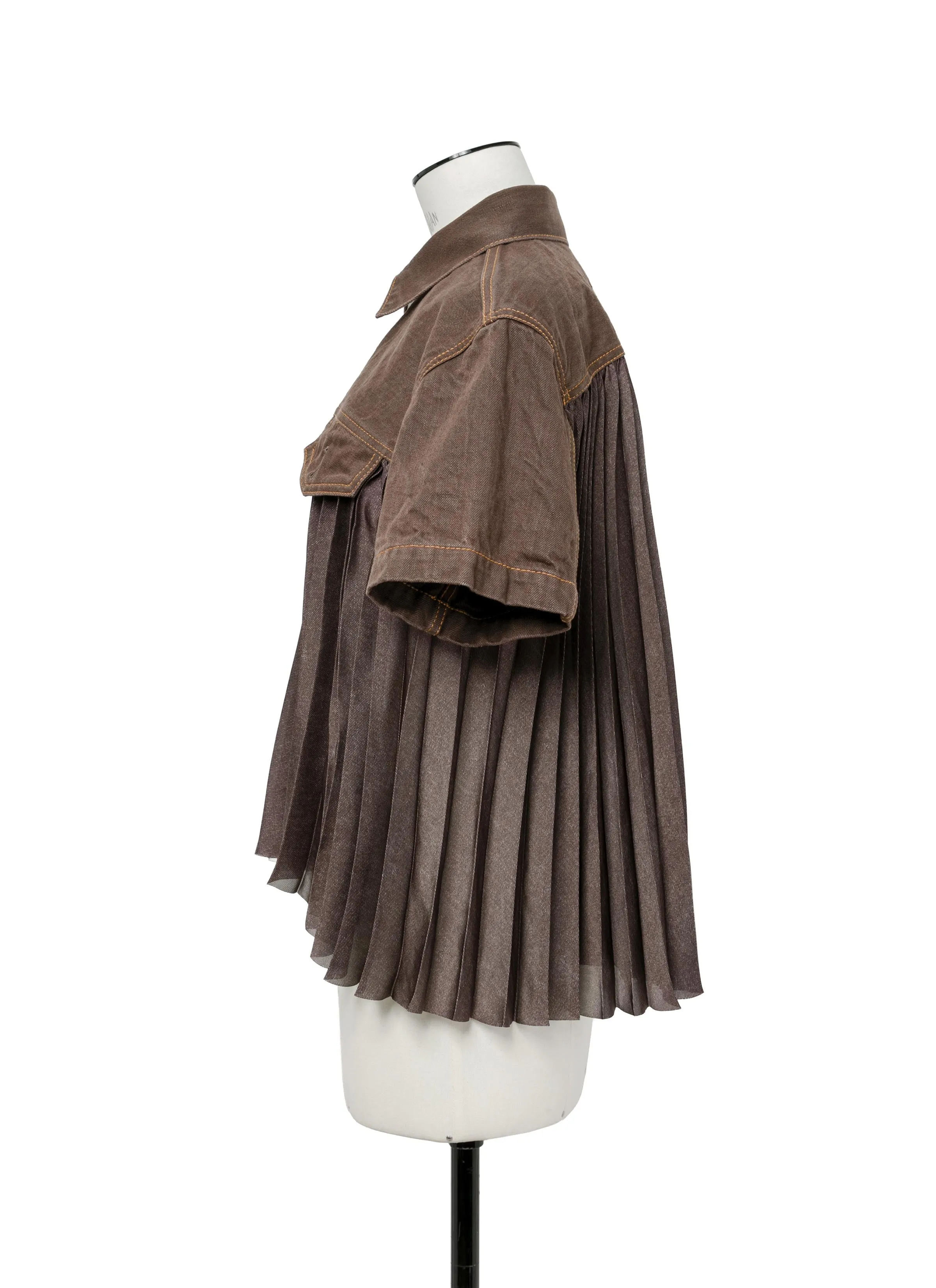 Denim Shirt sold by Sacai product image thumbnail 2