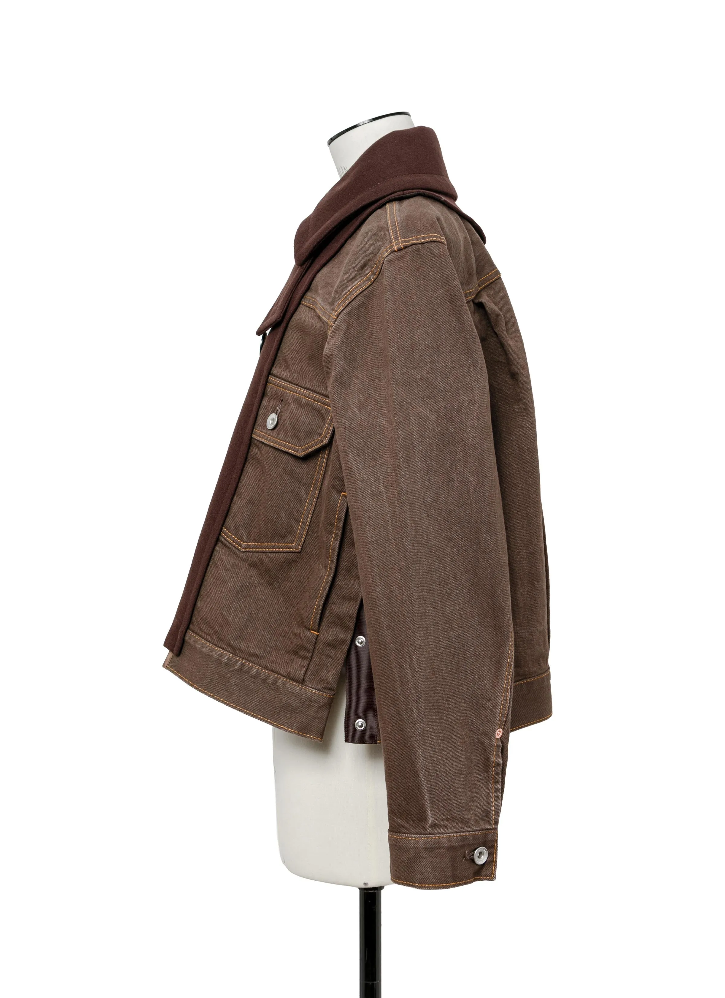 Denim Jacket sold by Sacai product image thumbnail 3