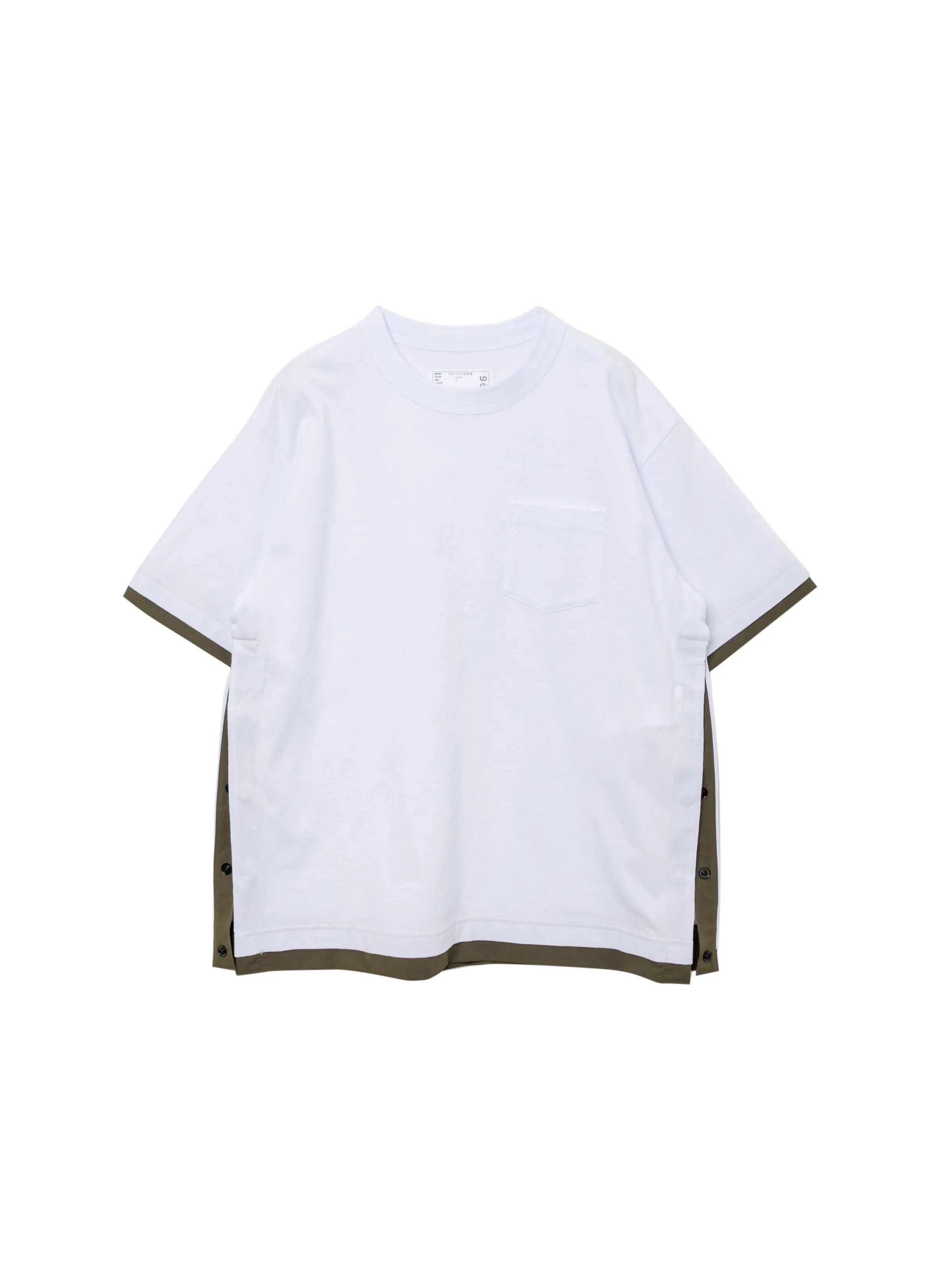 Cotton Jersey T-Shirt sold by Sacai product image thumbnail 2