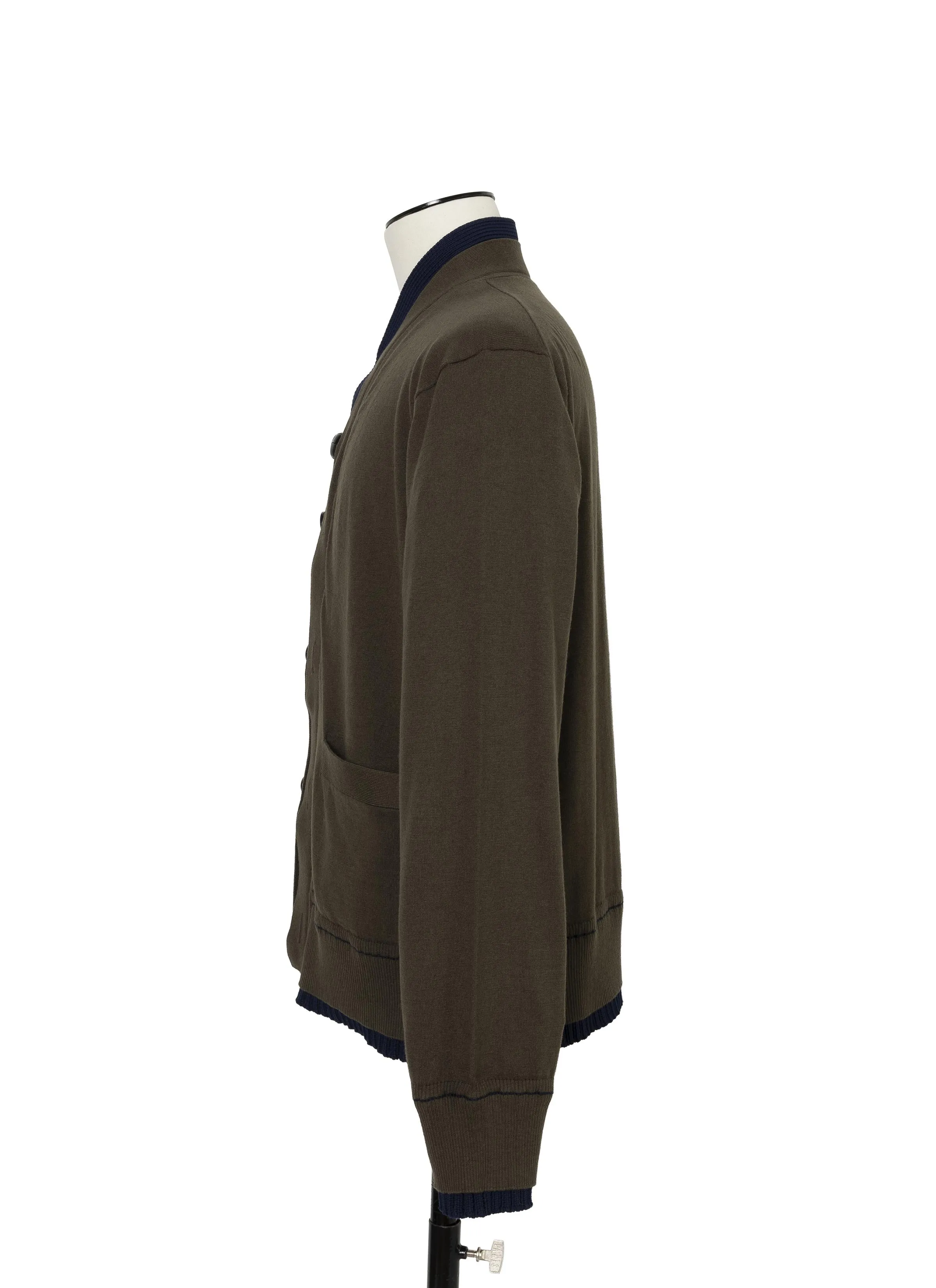 Cotton Cashmere Knit Cardigan sold by Sacai product image thumbnail 2