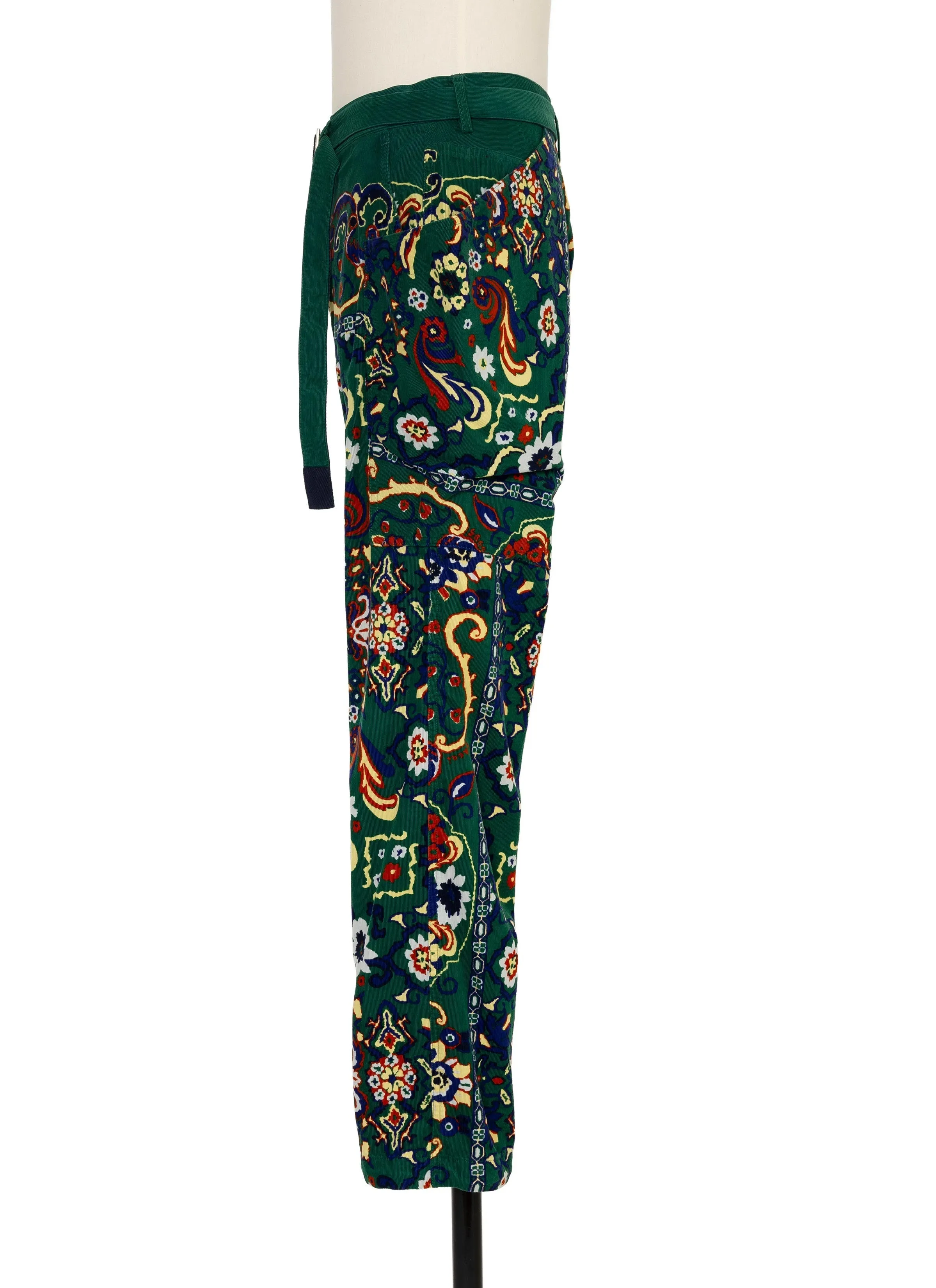 Floral Print Corduroy Pants sold by Sacai product image thumbnail 3