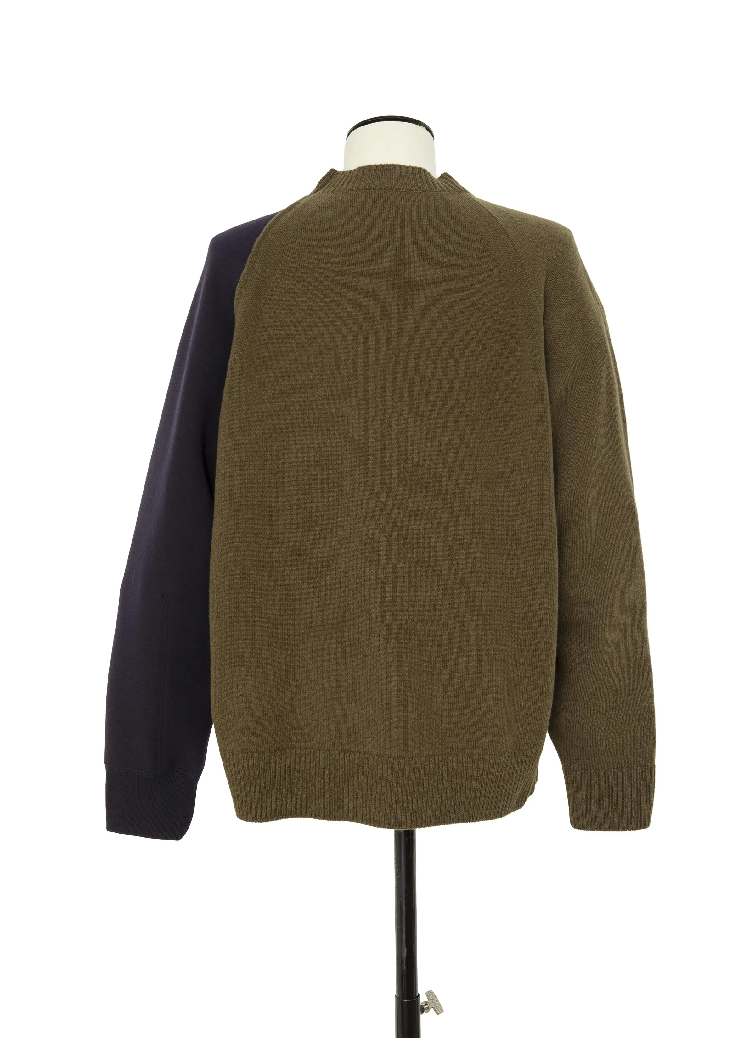 Wool Knit x Sponge Sweat Pullover sold by Sacai product image thumbnail 4