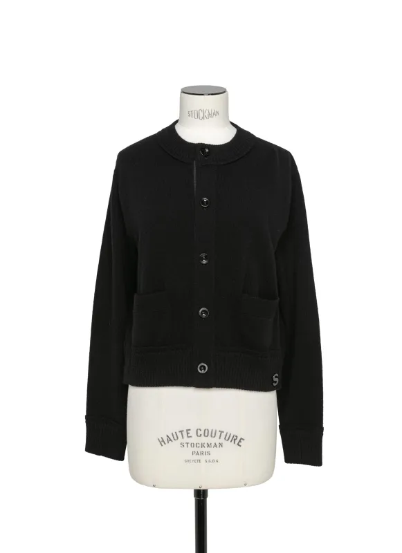 s Wool Knit Cardigan sold by Sacai
