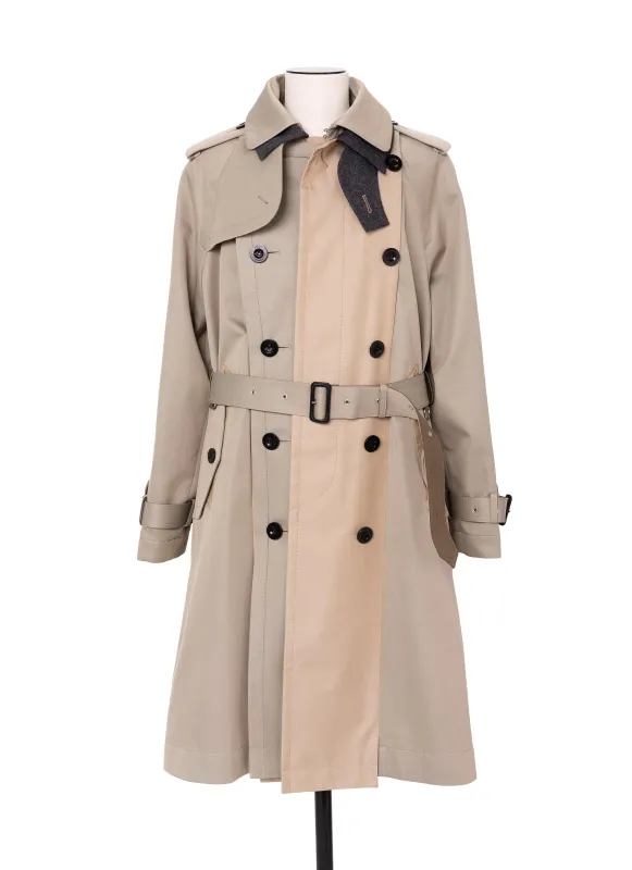 Cotton Gabardine Coat sold by Sacai