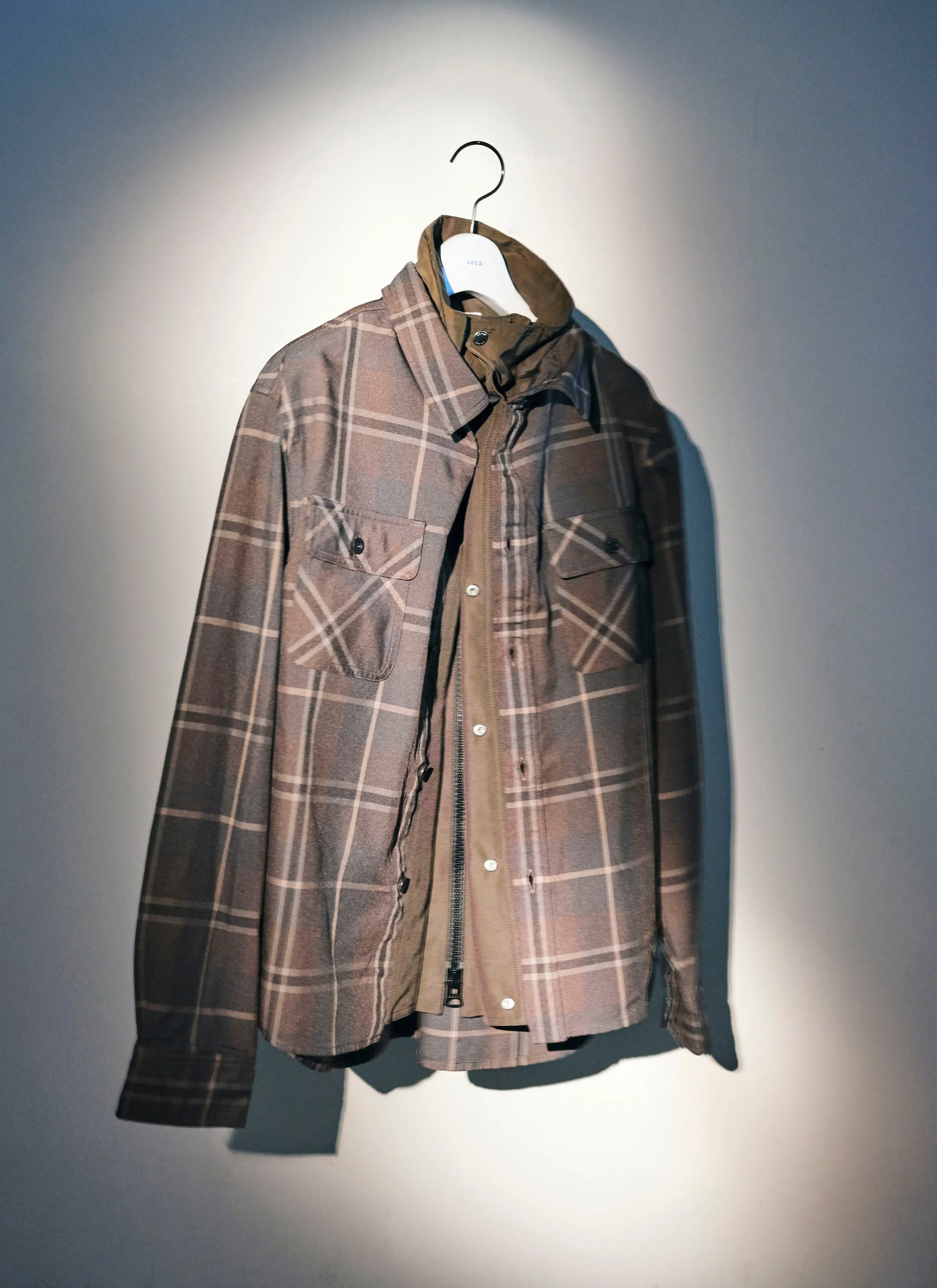 Plaid Shirt sold by Sacai