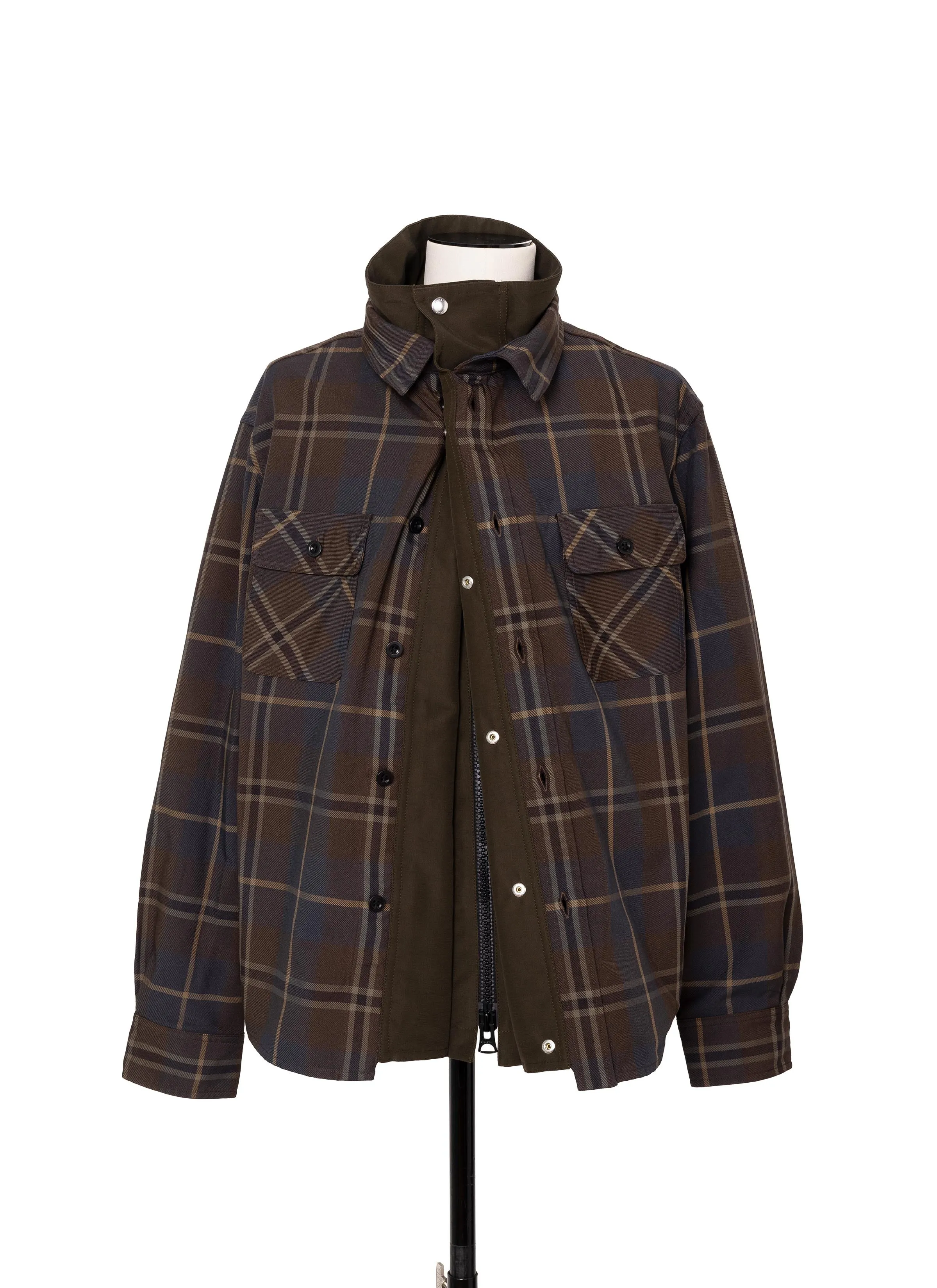 Plaid Shirt sold by Sacai product image thumbnail 2