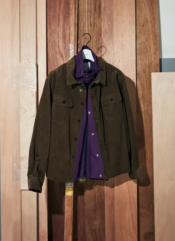 Corduroy Shirt made by Sacai