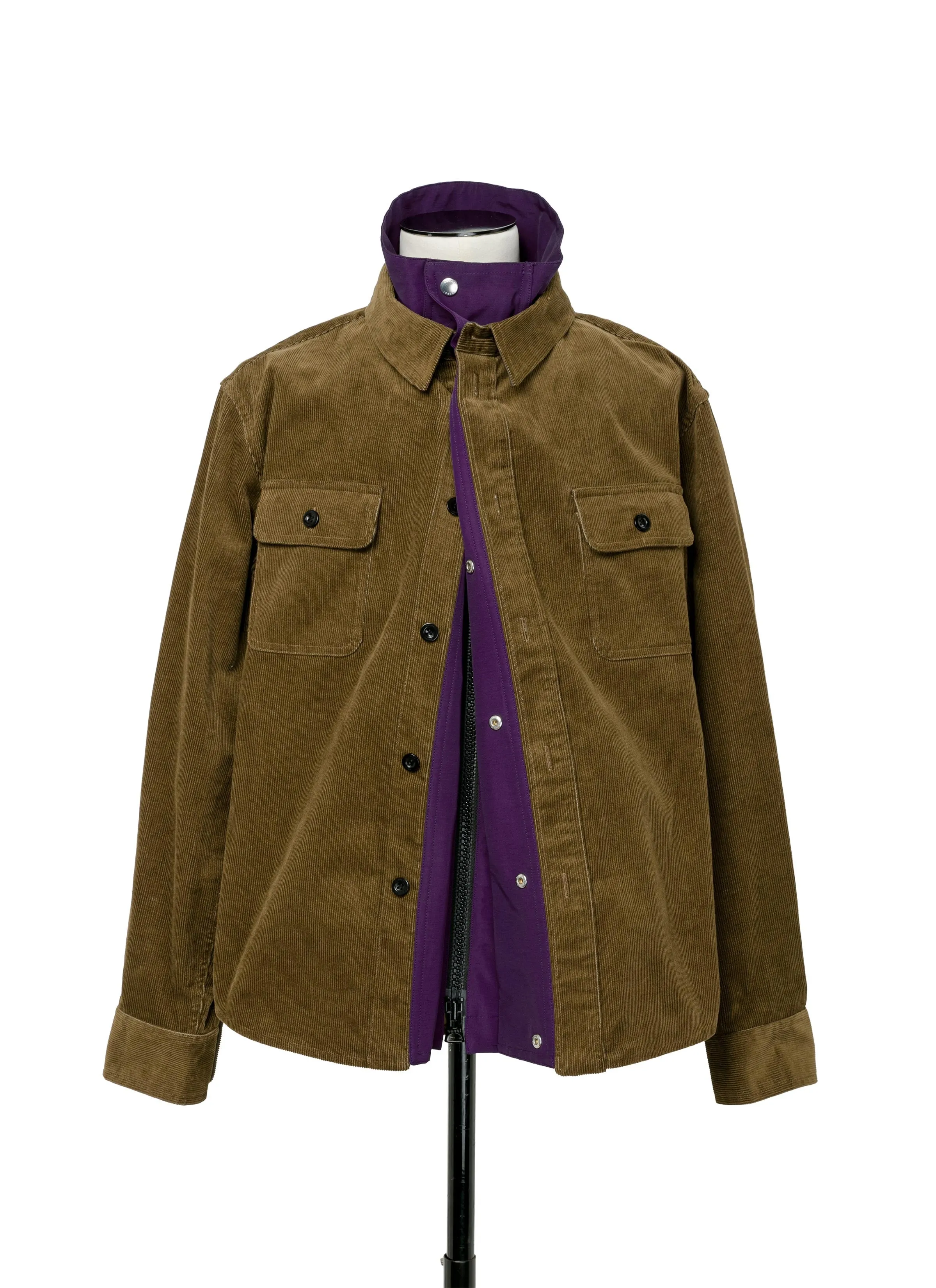 Corduroy Shirt sold by Sacai product image thumbnail 2