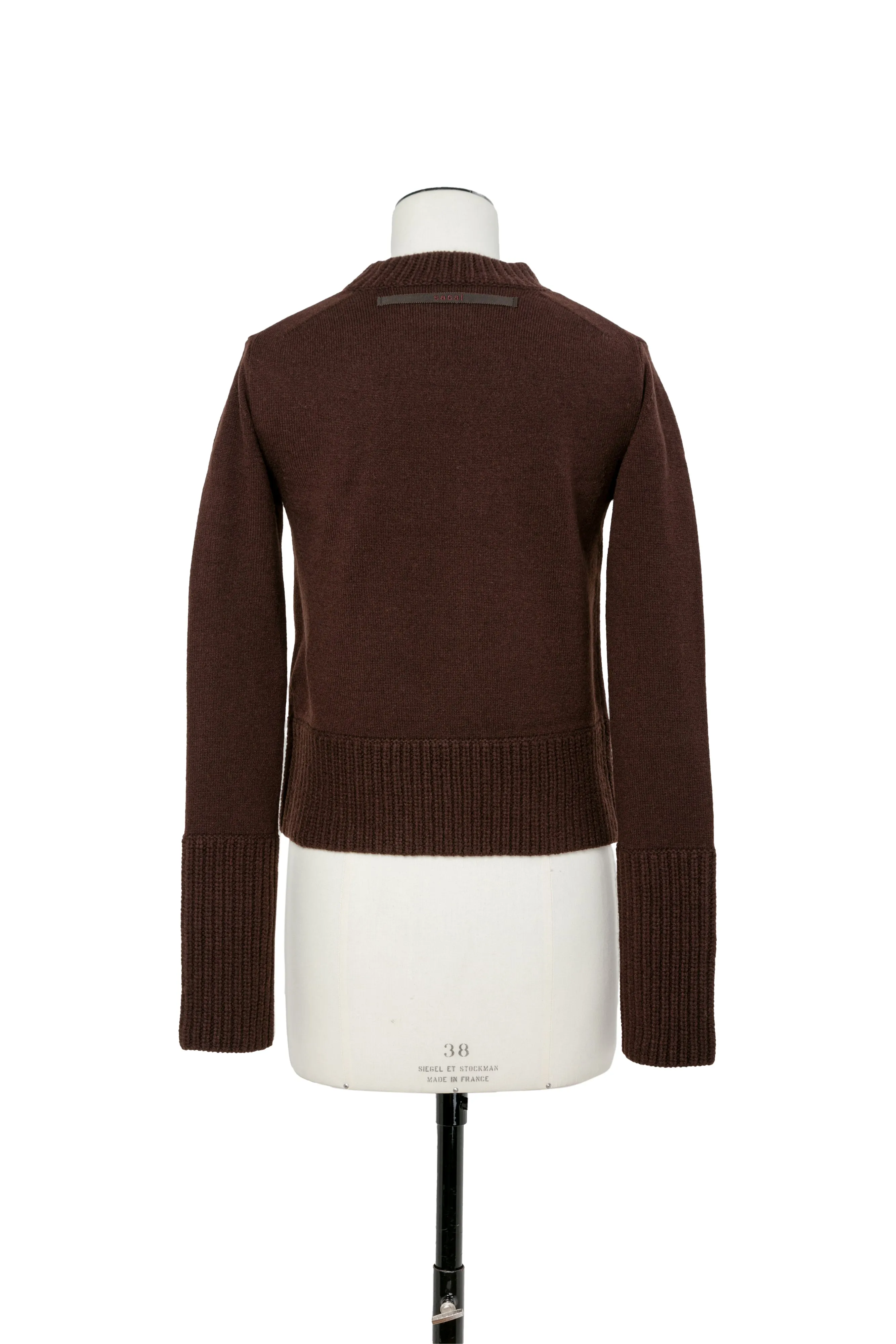 Wool Knit Pullover sold by Sacai product image thumbnail 3