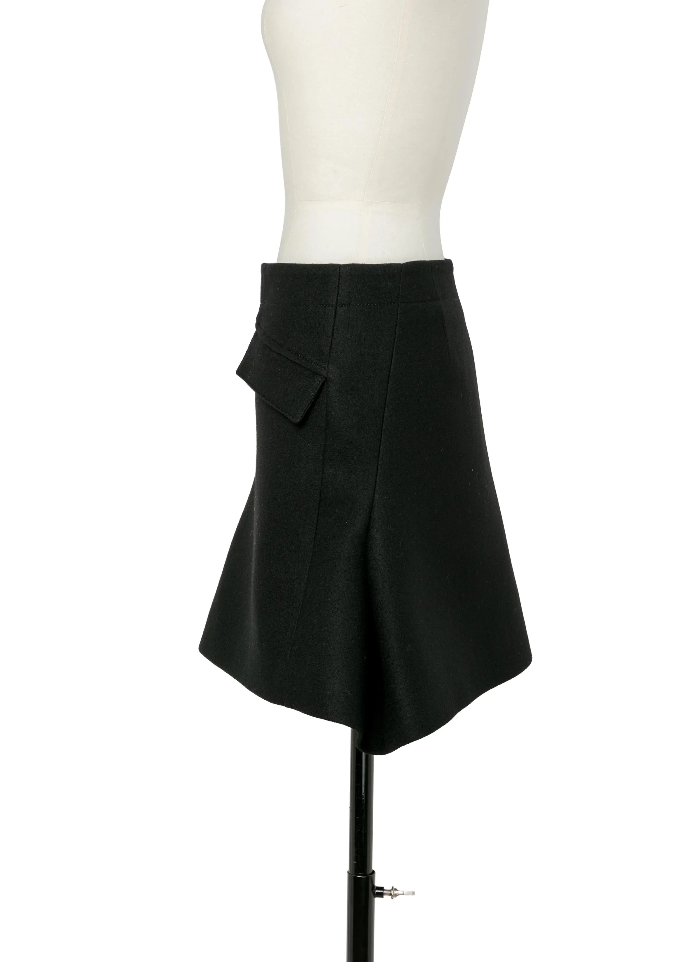 Wool Melton Skirt sold by Sacai product image thumbnail 2