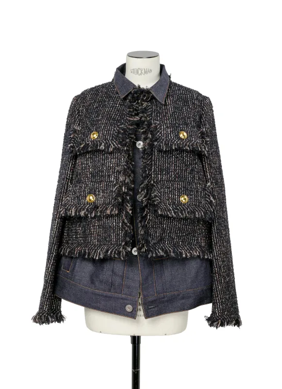 Tweed Jacket sold by Sacai