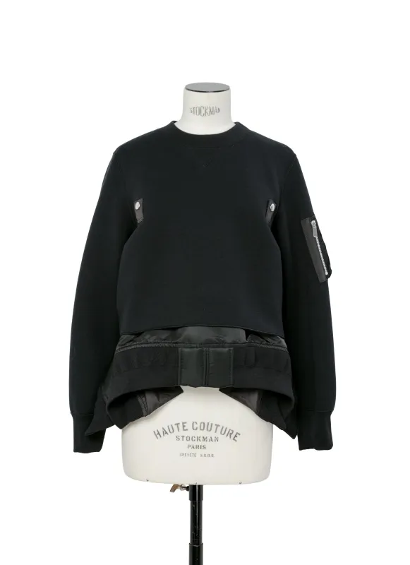 Sponge Sweat x Nylon Twill Pullover sold by Sacai