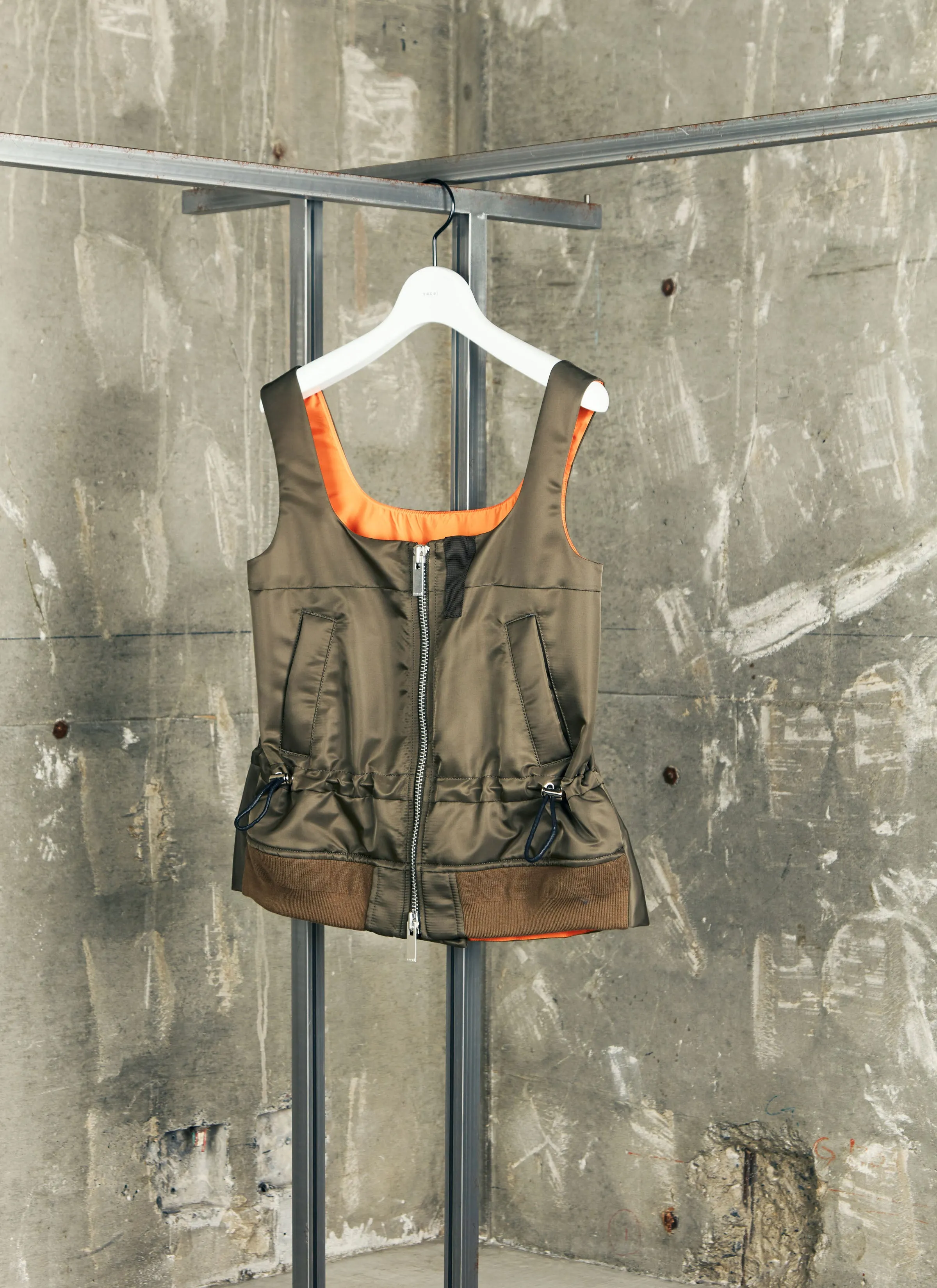 Nylon Twill Tank Top sold by Sacai